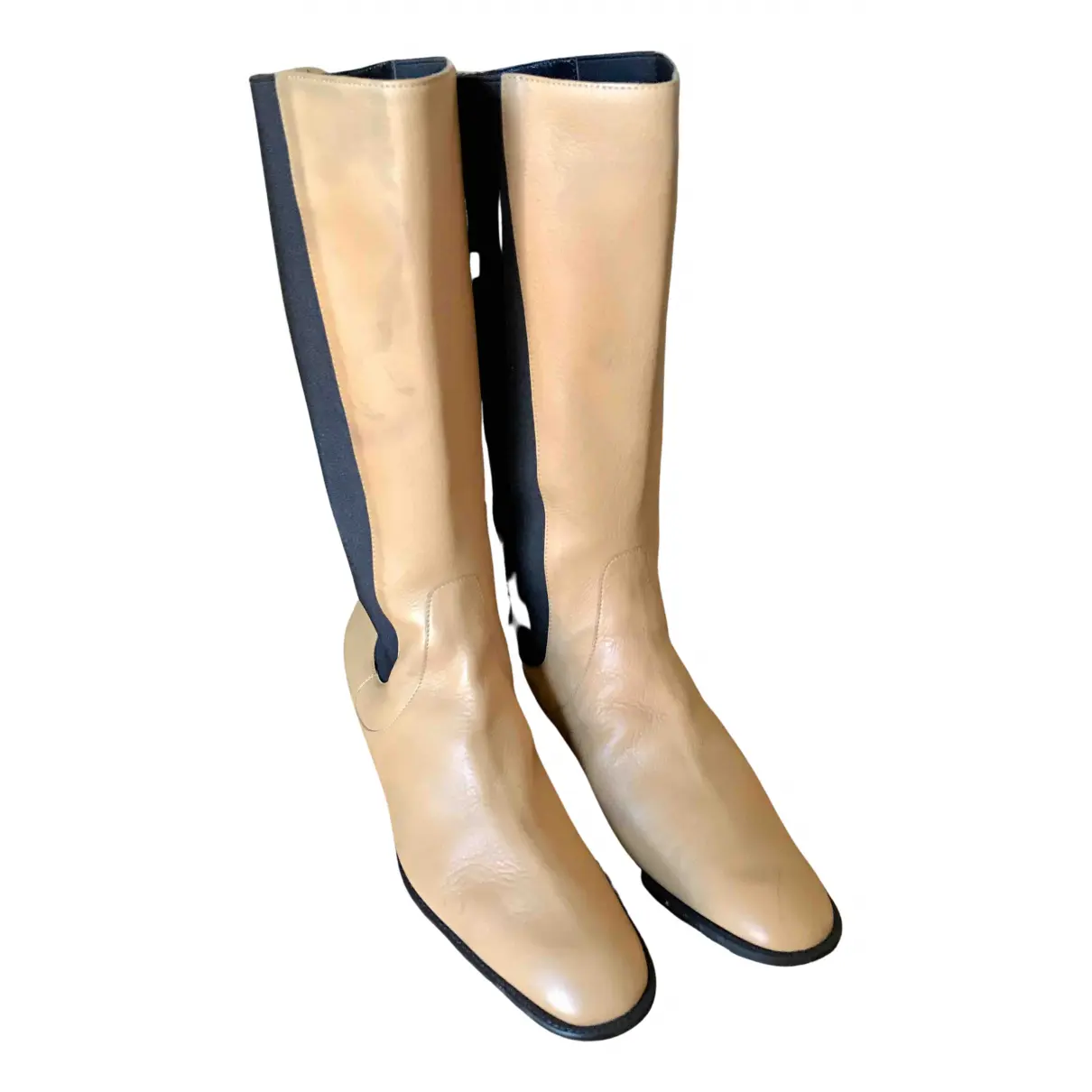 Leather riding boots Loewe