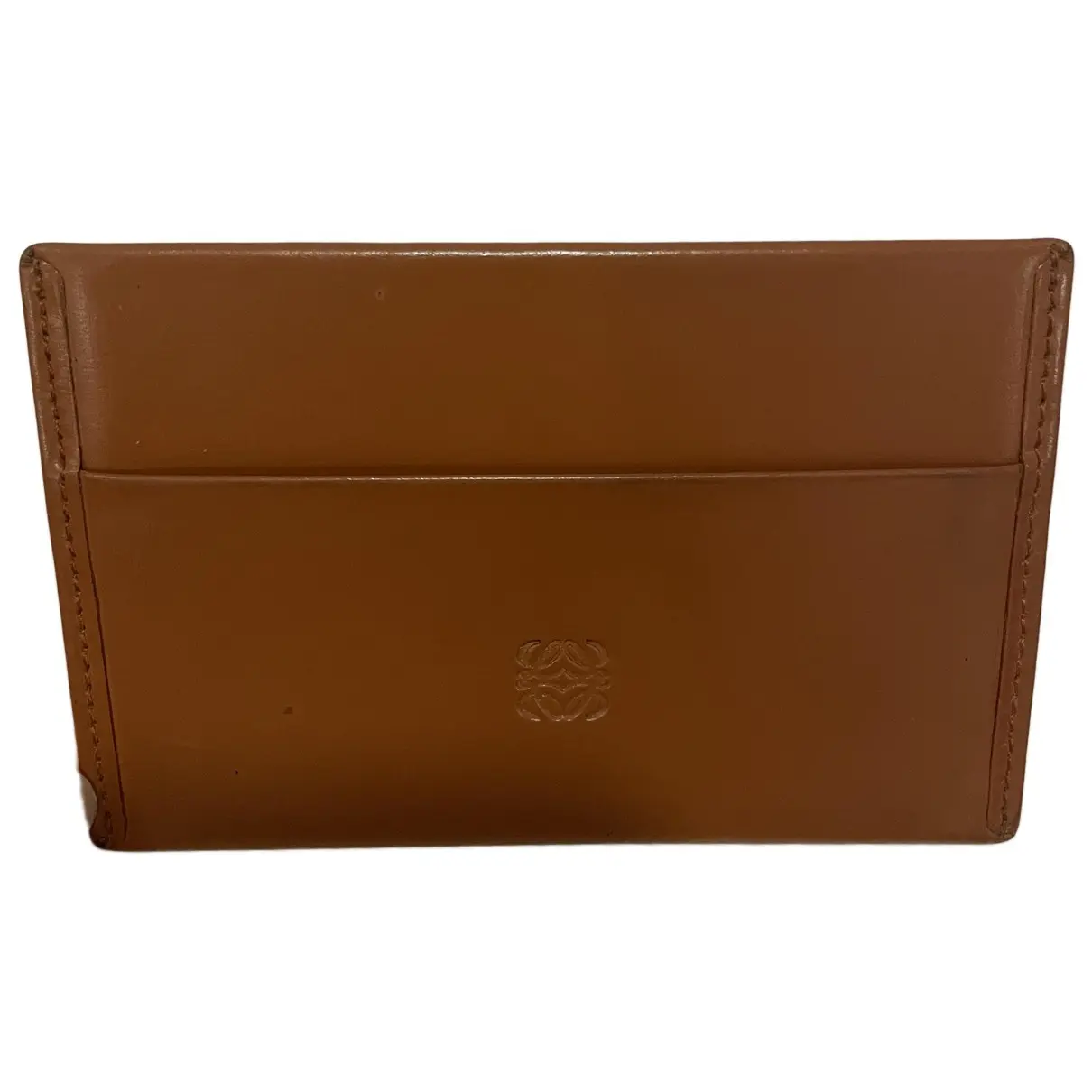 Leather card wallet Loewe
