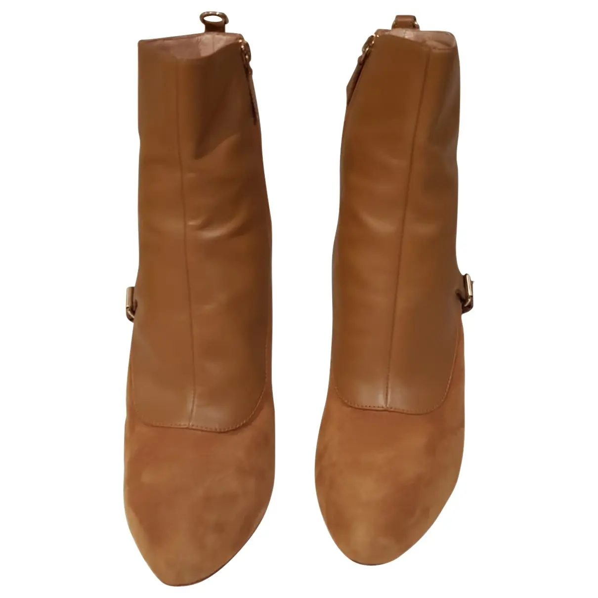 Leather boots Longchamp