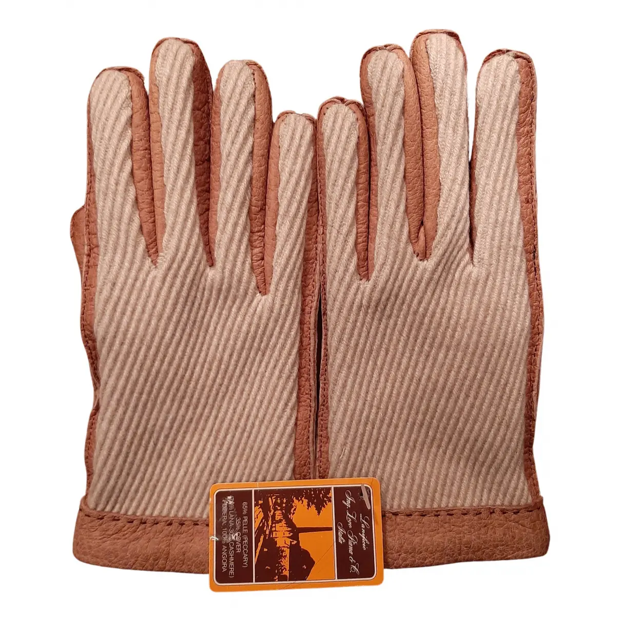 Leather gloves Loro Piana - Vintage