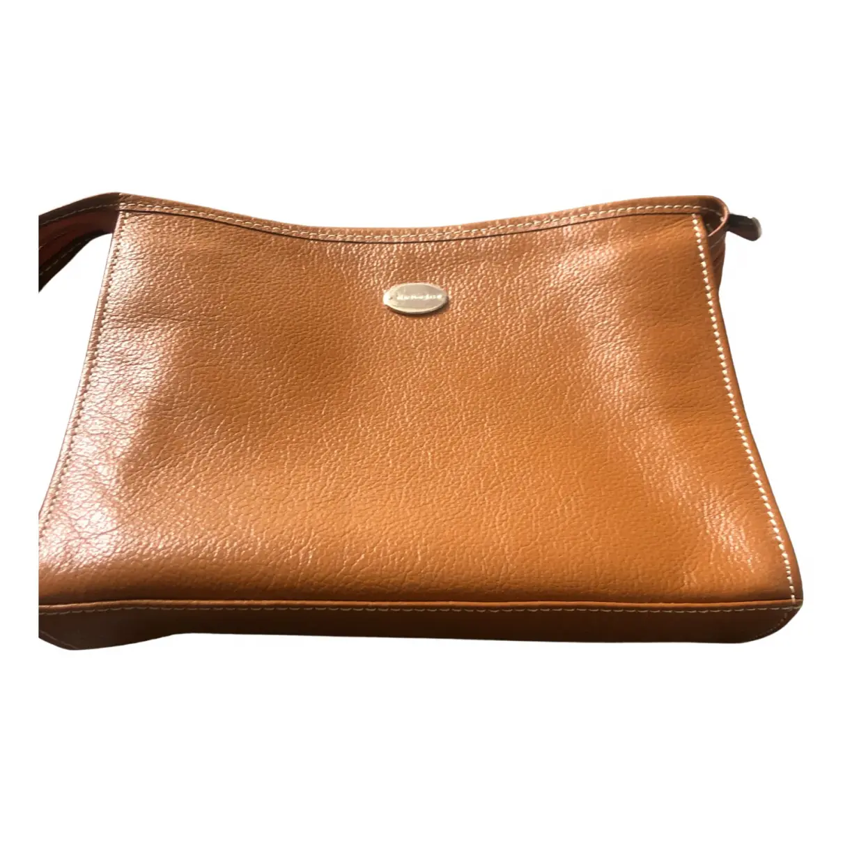 Leather clutch bag Mac Douglas