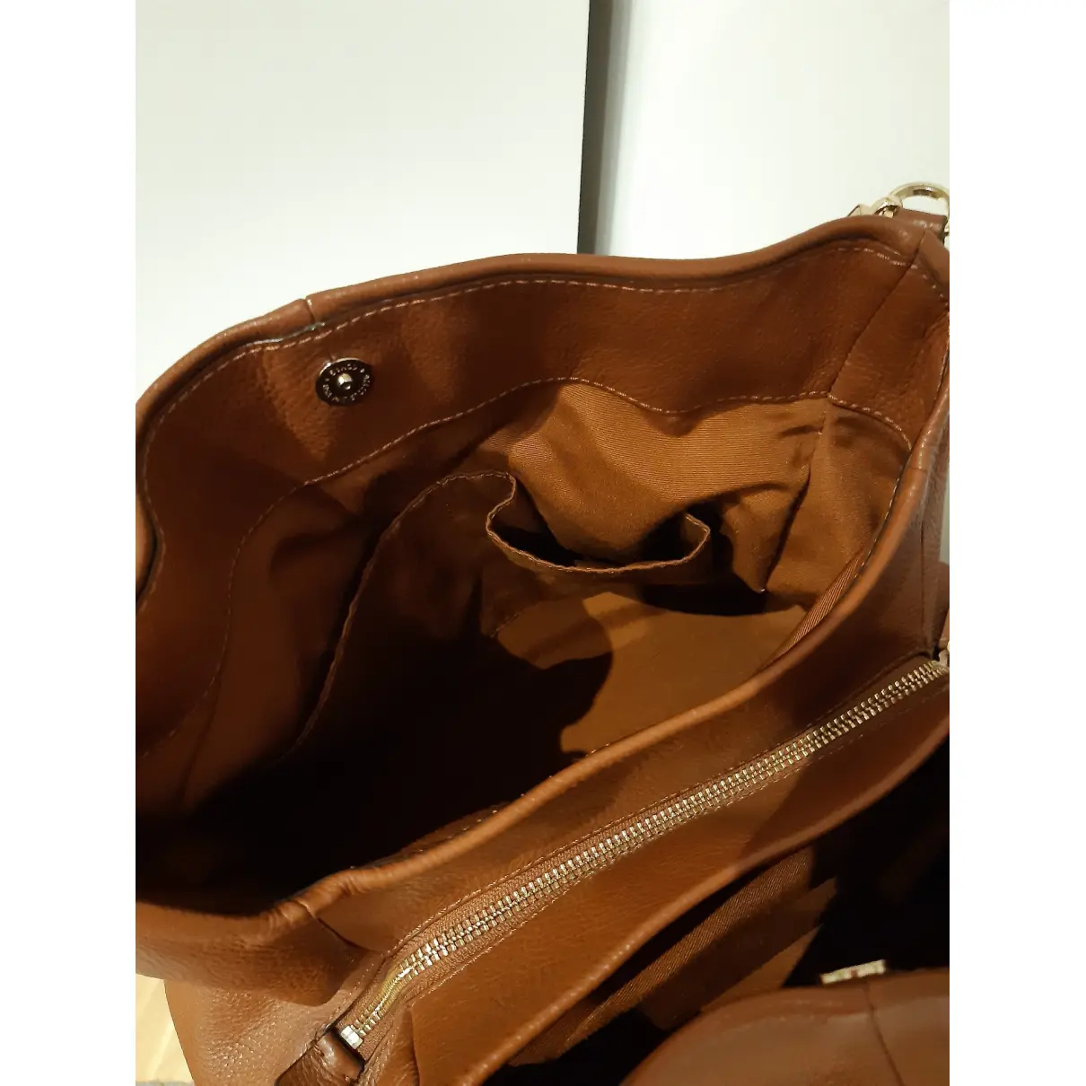 Madison Phoebe leather handbag Coach