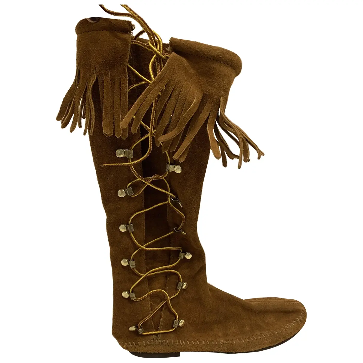 Leather boots Minnetonka