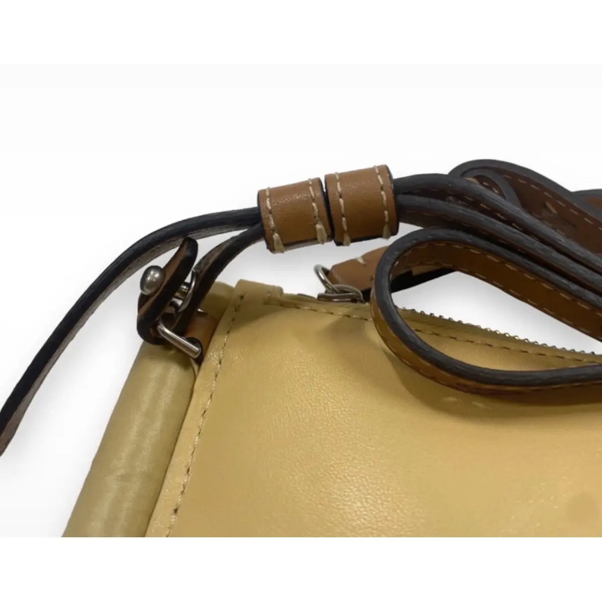 Leather crossbody bag Moncler
