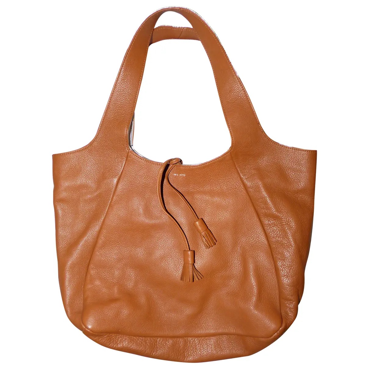 Leather handbag ONE STEP