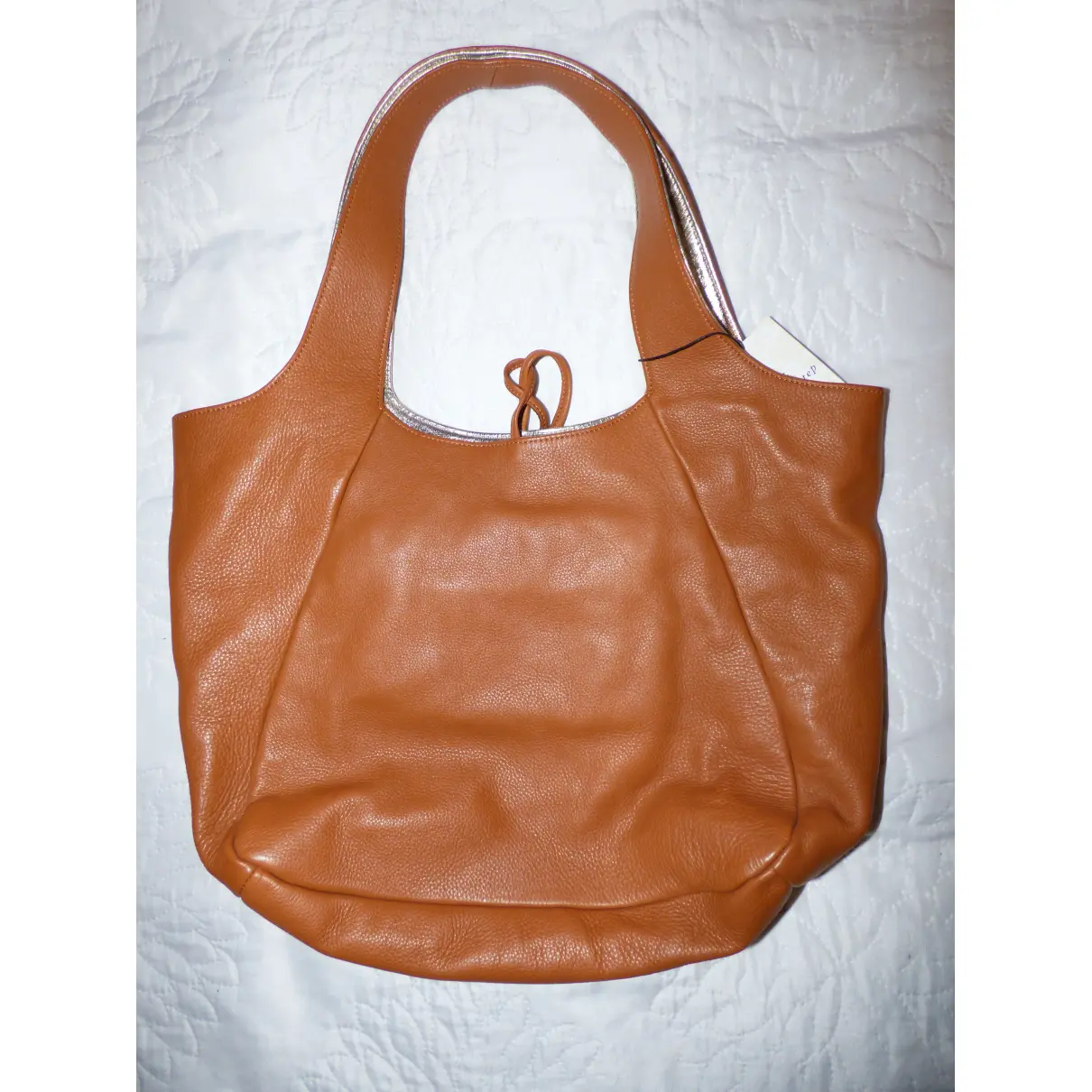 Buy ONE STEP Leather handbag online