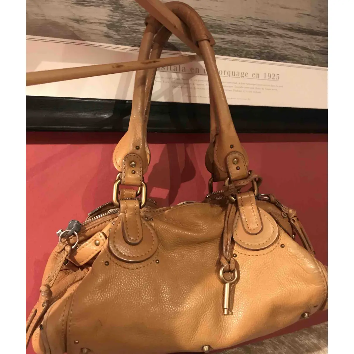 Paddington leather handbag Chloé - Vintage