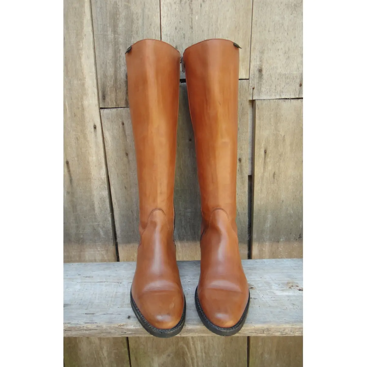 Paraboot Leather riding boots for sale