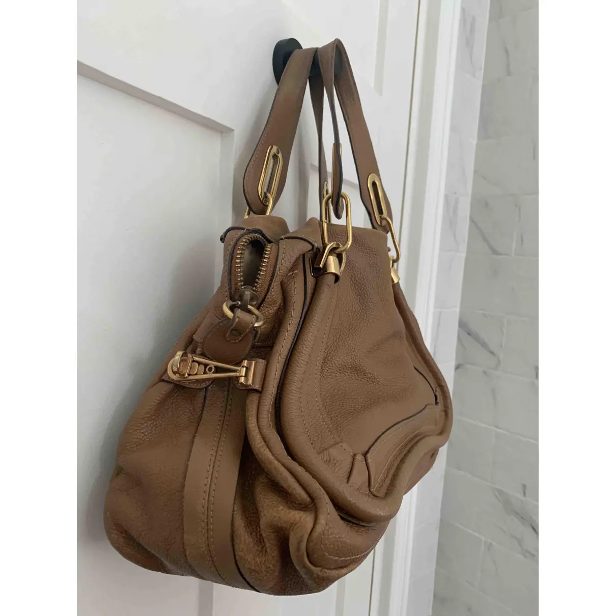 Buy Chloé Paraty leather handbag online