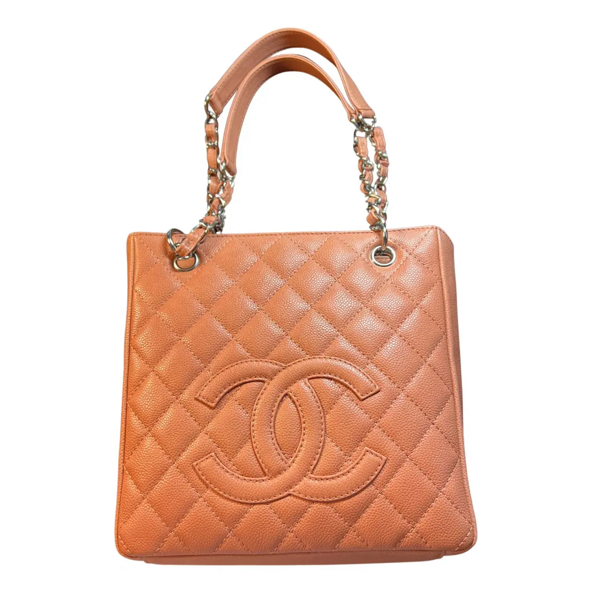 Petite Shopping Tote leather tote Chanel - Vintage