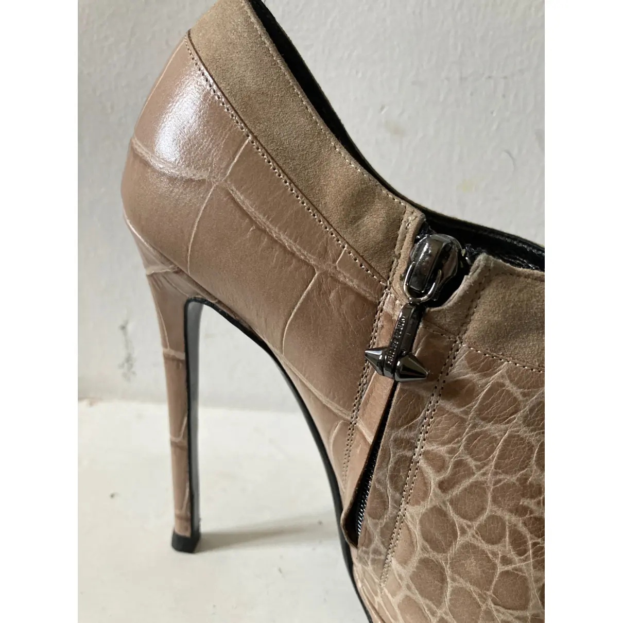 Buy Philipp Plein Leather heels online