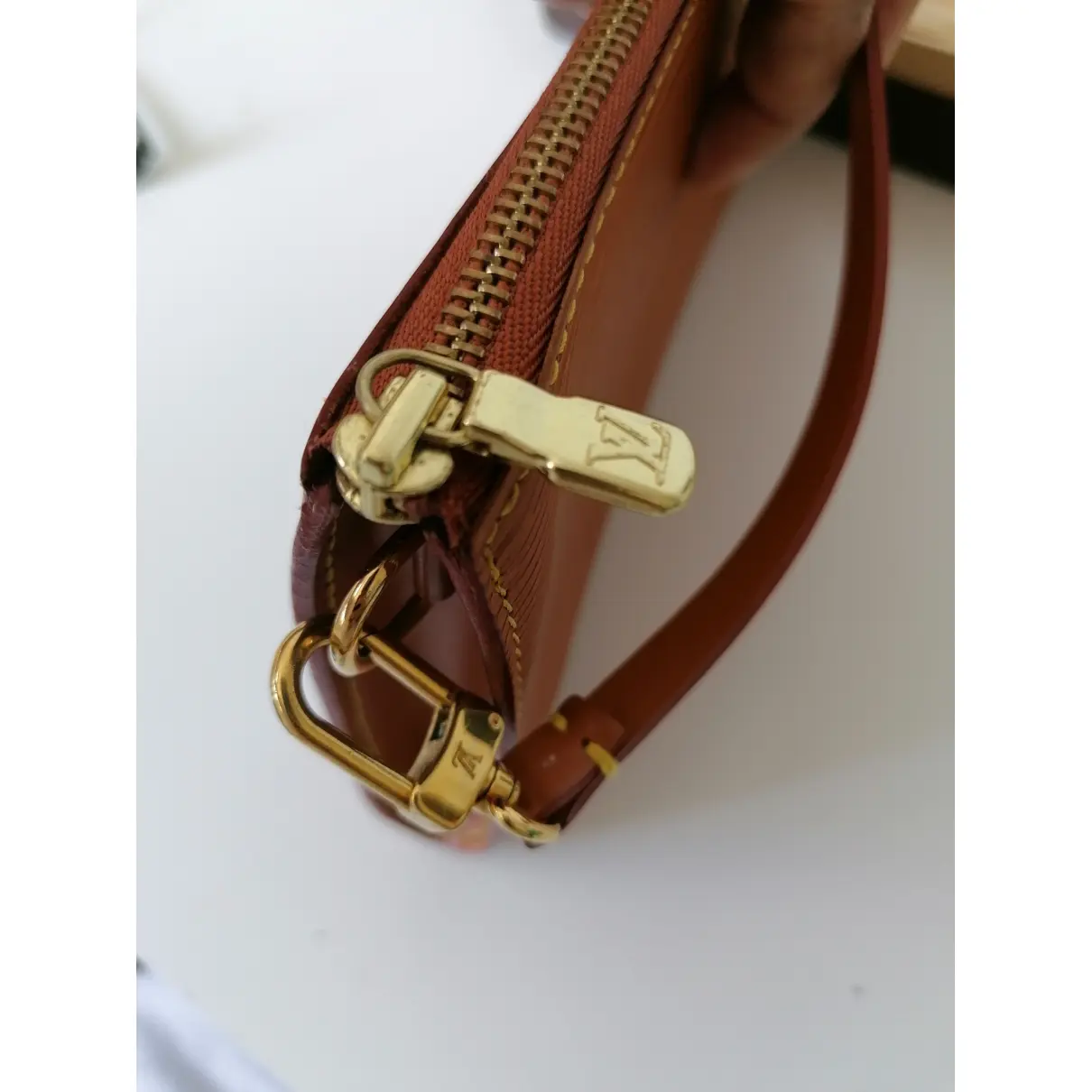 Pochette Accessoire leather handbag Louis Vuitton - Vintage