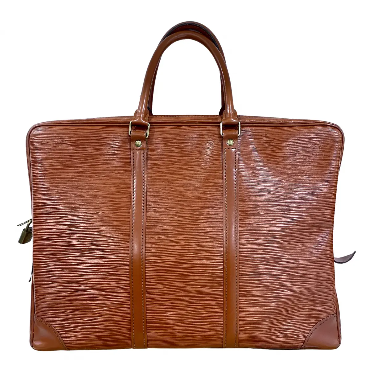 Porte Documents Voyage leather handbag Louis Vuitton