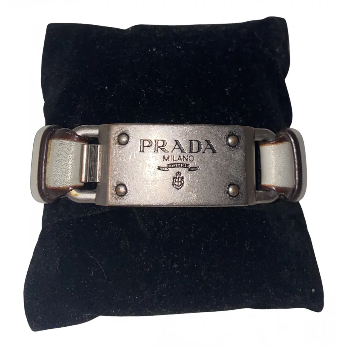 Leather bracelet Prada