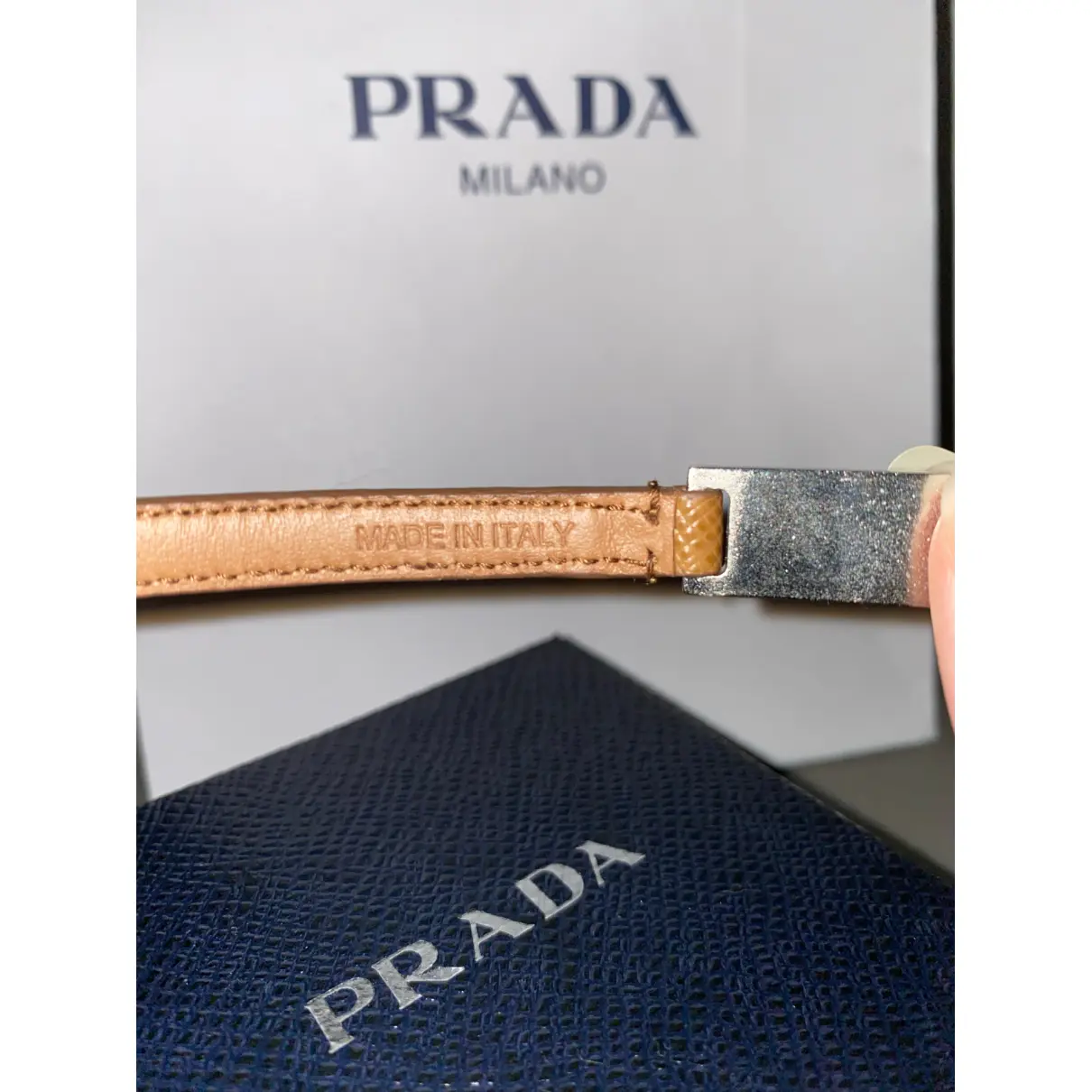 Buy Prada Leather bracelet online
