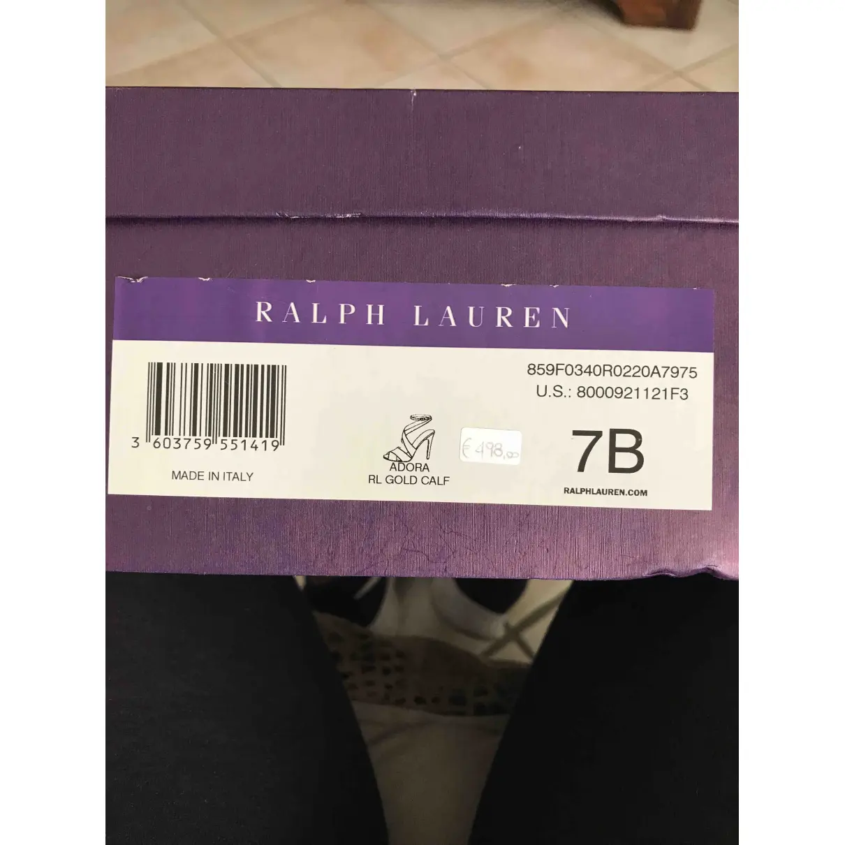 Leather heels Ralph Lauren Collection - Vintage