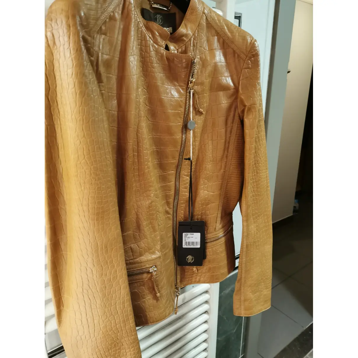 Luxury Roberto Cavalli Leather jackets Women