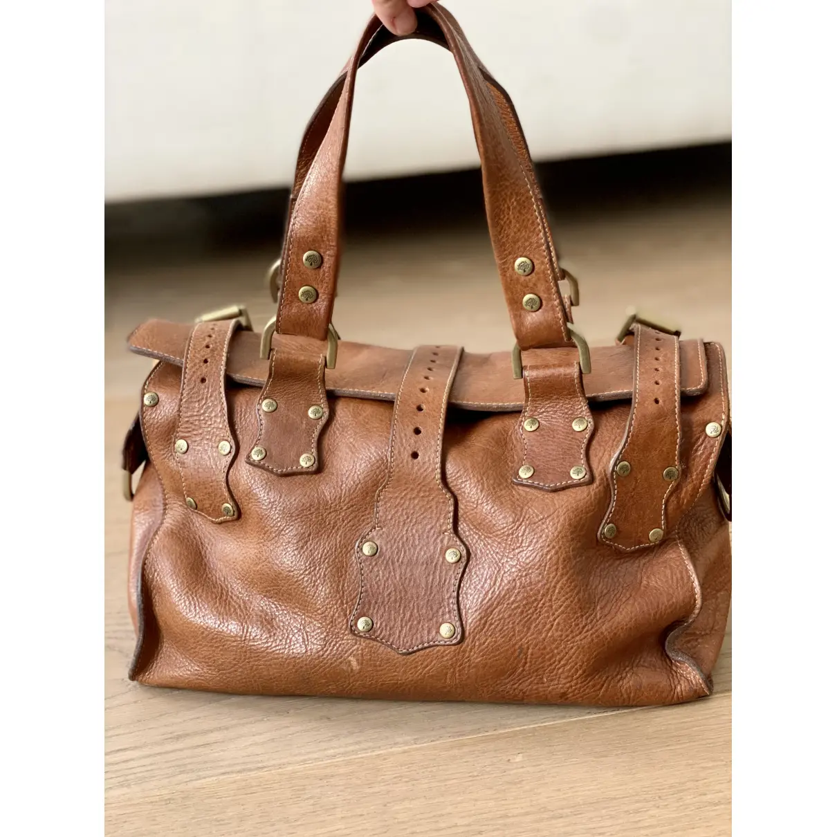 Buy Mulberry Roxanne leather handbag online - Vintage