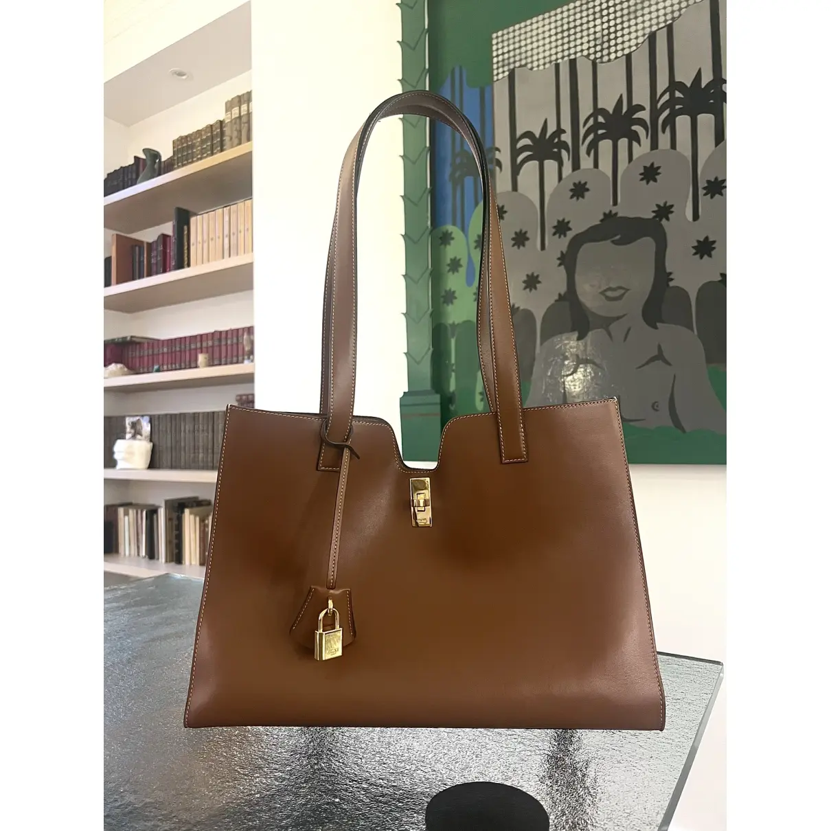 Buy Celine Sac 16 leather tote online
