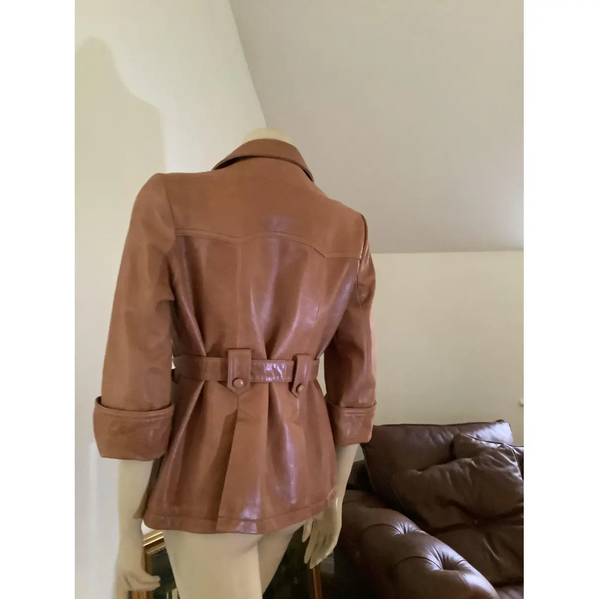 Leather jacket See by Chloé