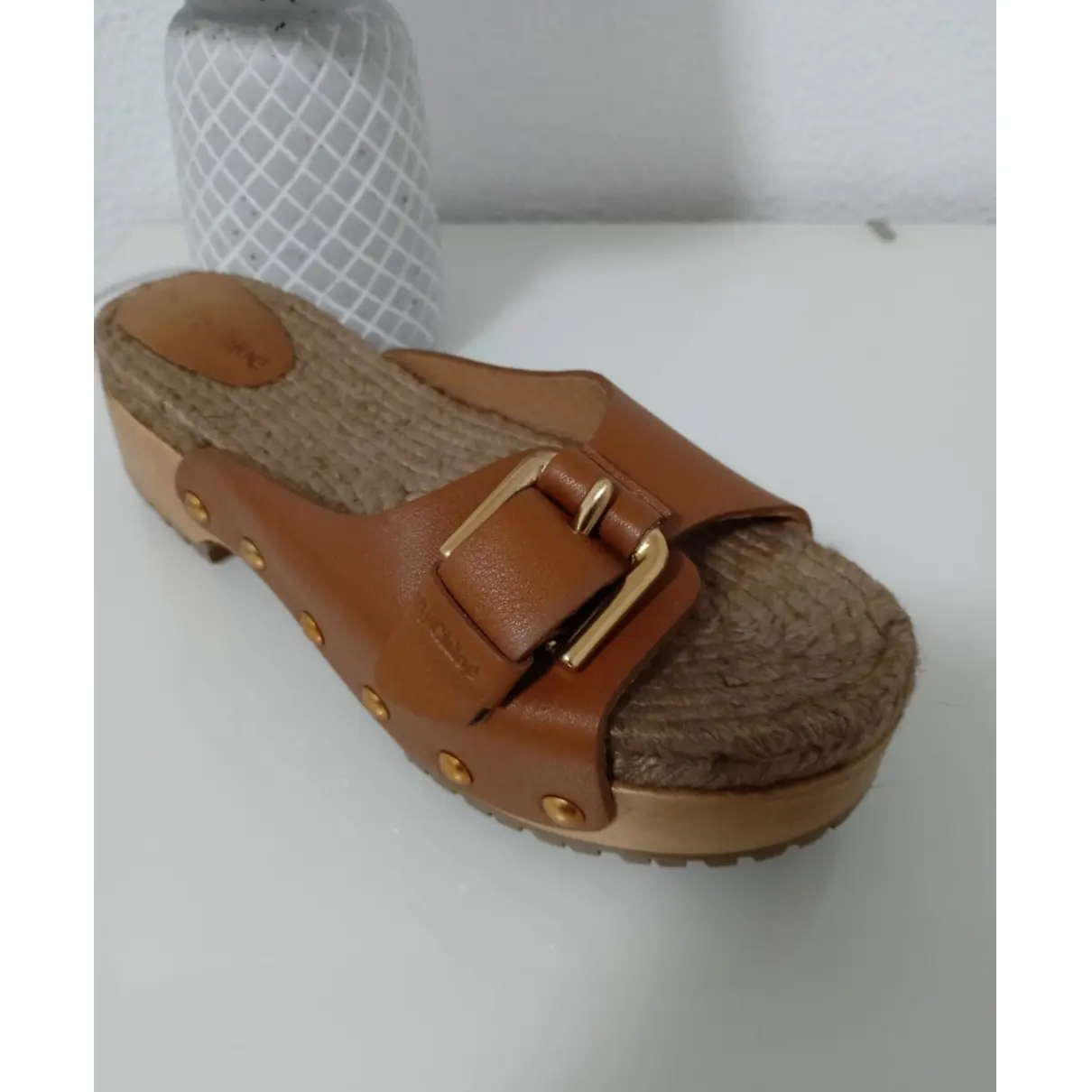 Leather mules & clogs See by Chloé