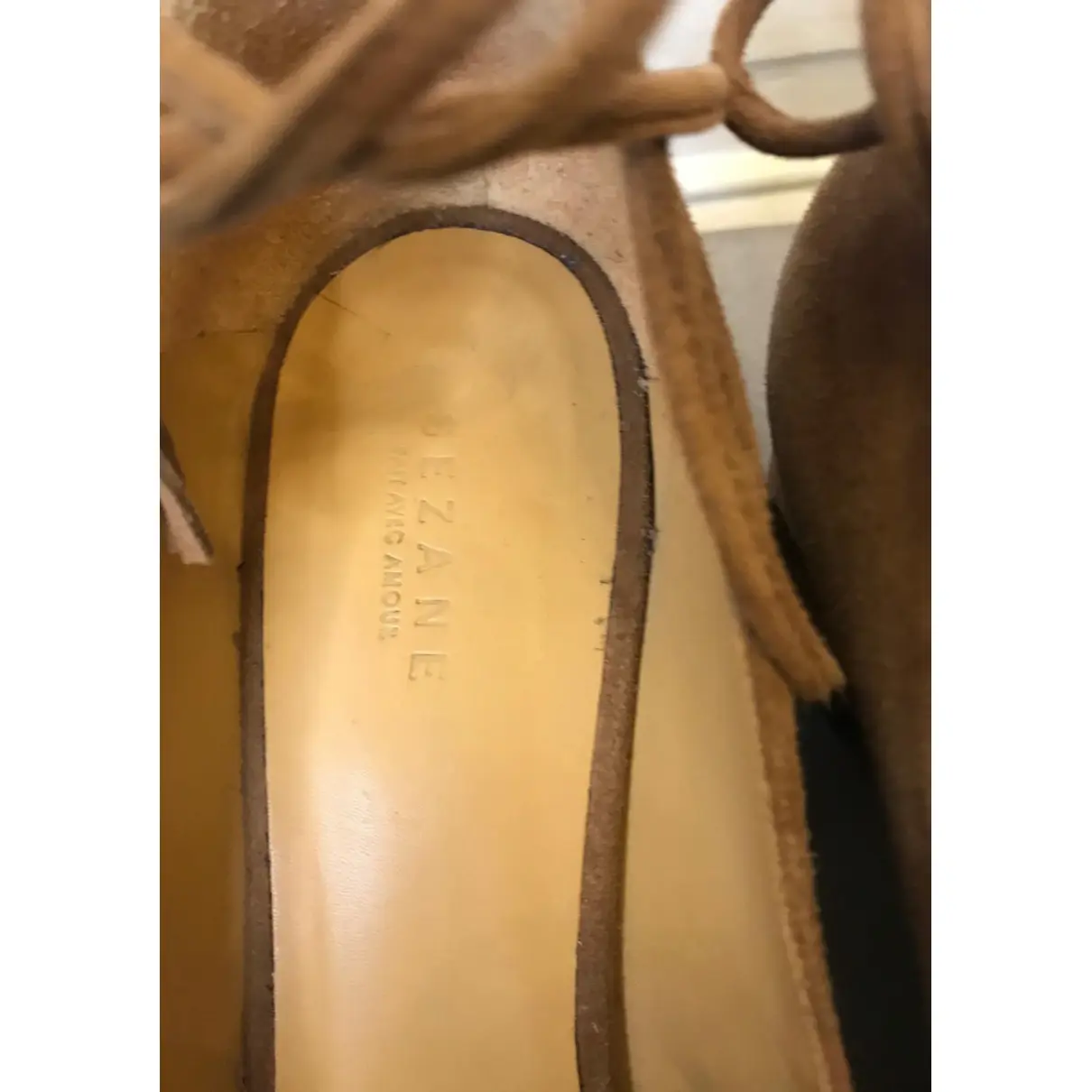 Leather heels Sézane