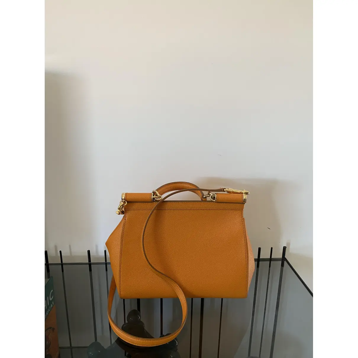 Buy Dolce & Gabbana Sicily leather handbag online