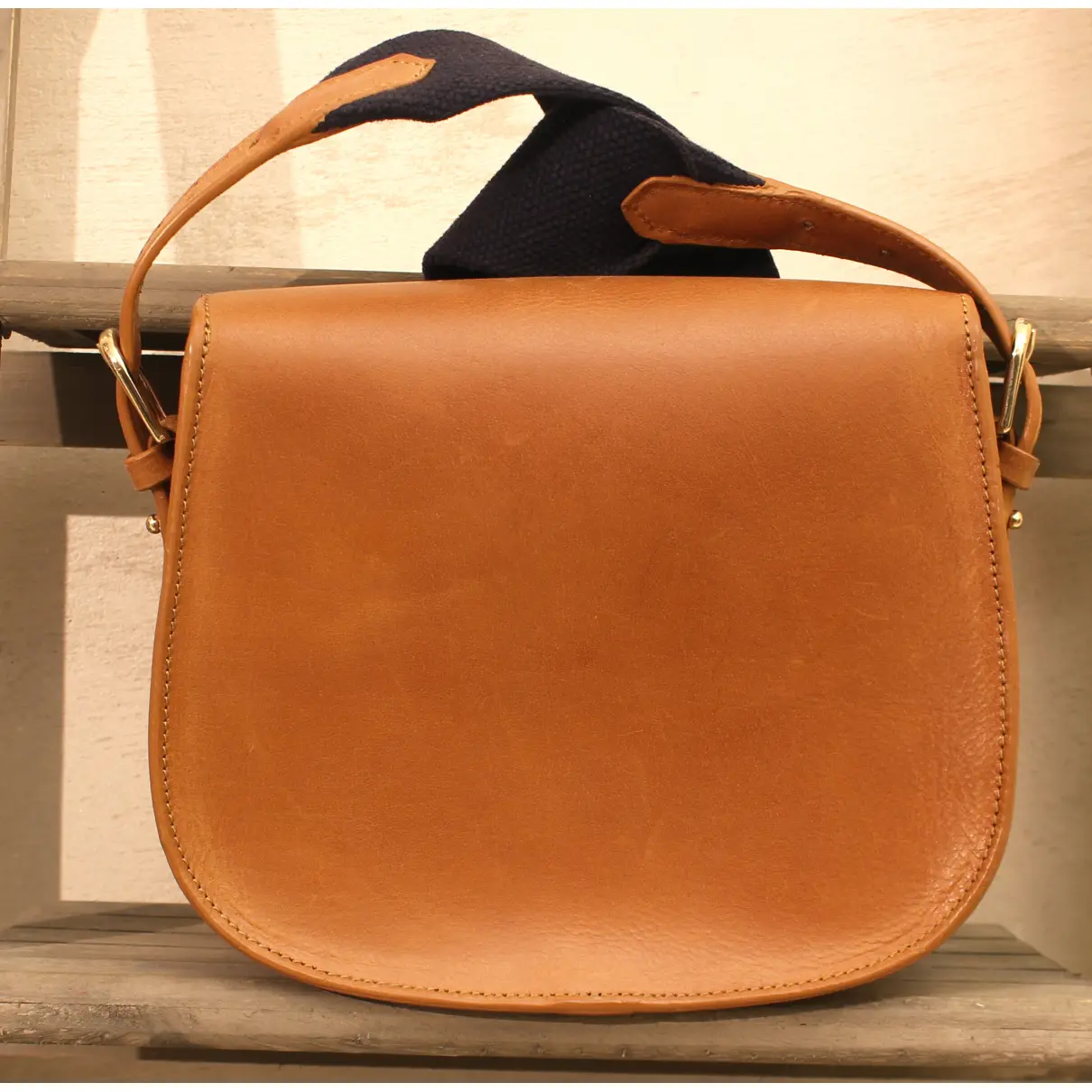 Leather handbag Soeur