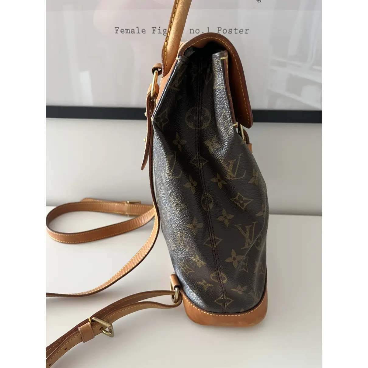 Soho leather backpack Louis Vuitton - Vintage