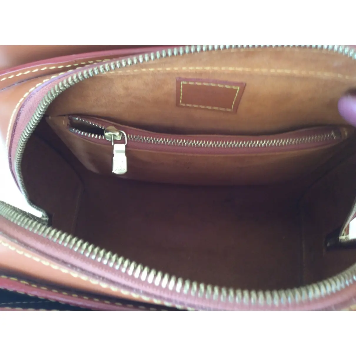 Sorbonne Vintage leather handbag Louis Vuitton - Vintage