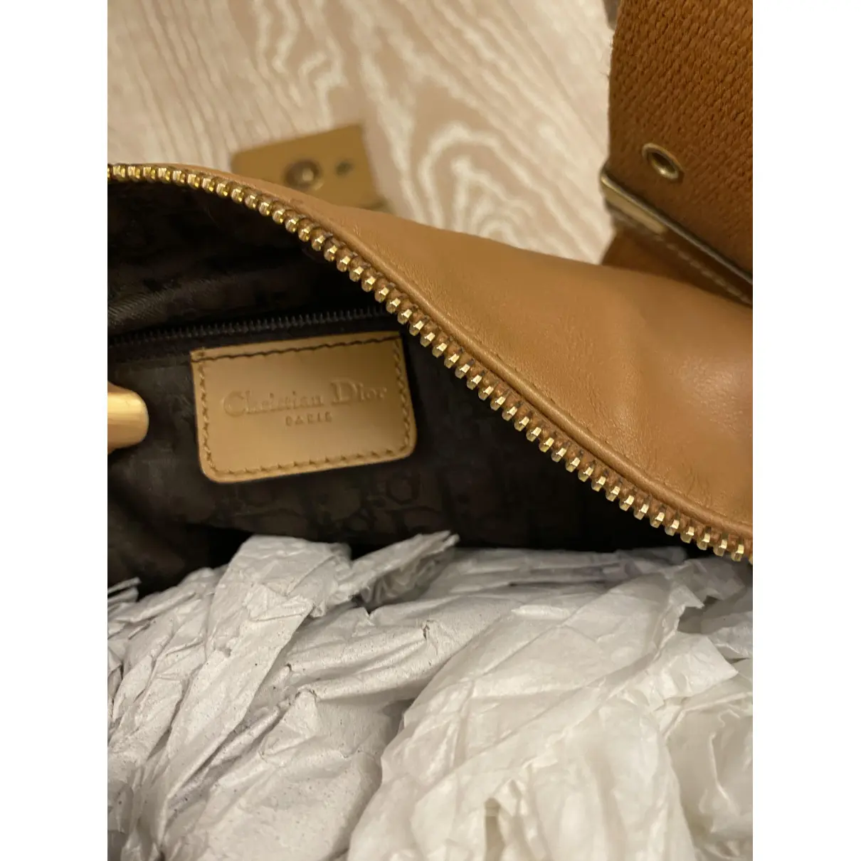 Street Chic Hobo  leather handbag Dior - Vintage