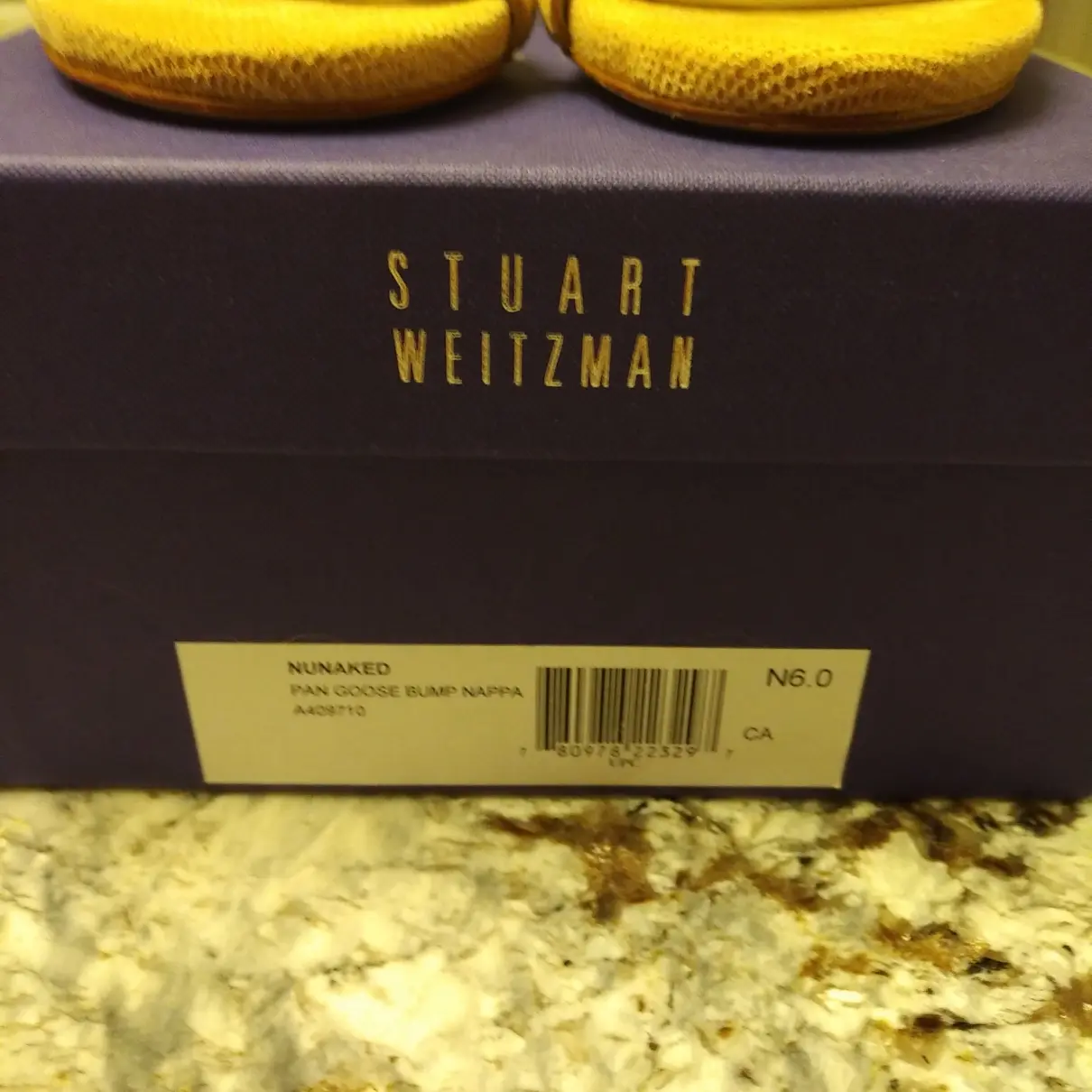 Leather sandal Stuart Weitzman