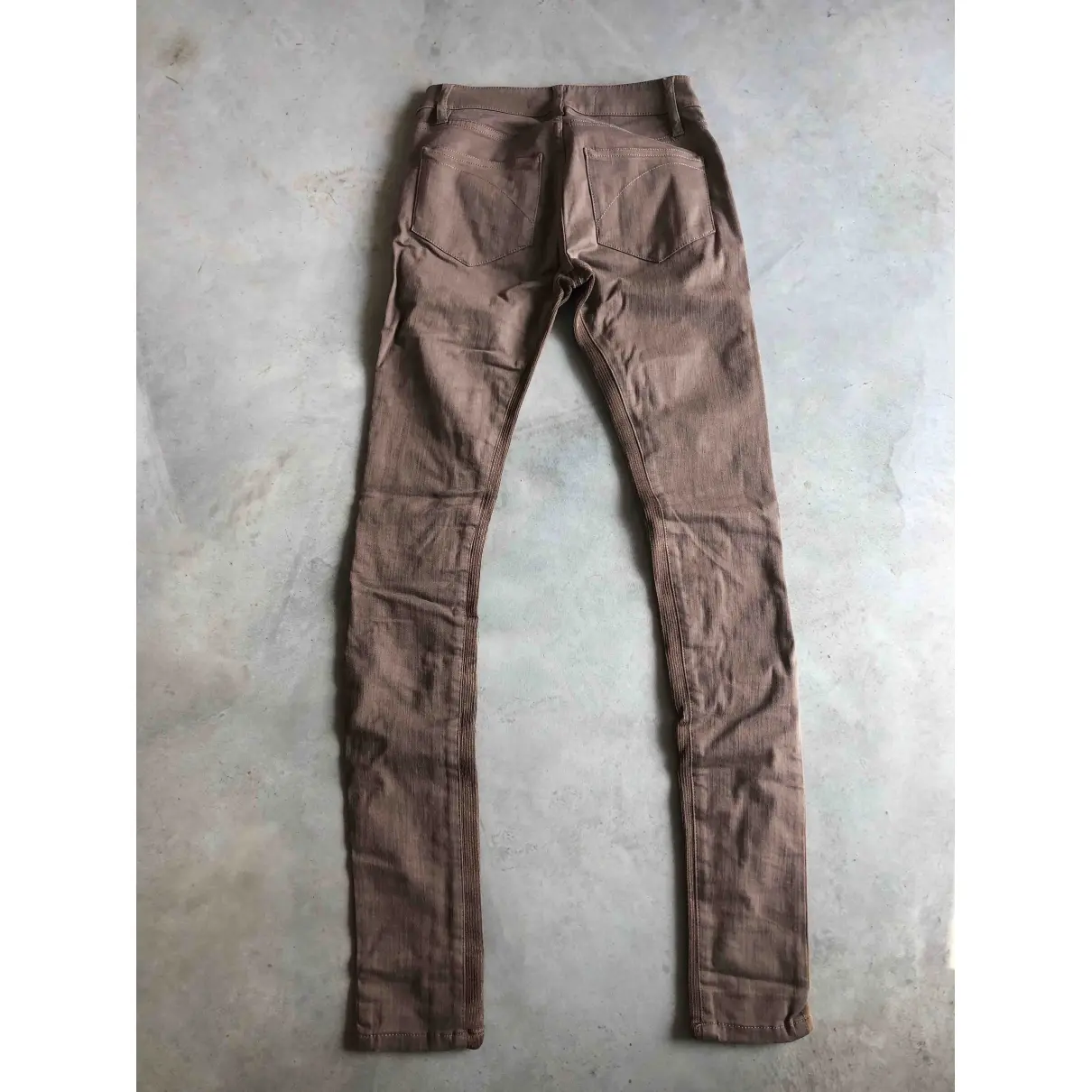 Superfine Leather slim pants for sale