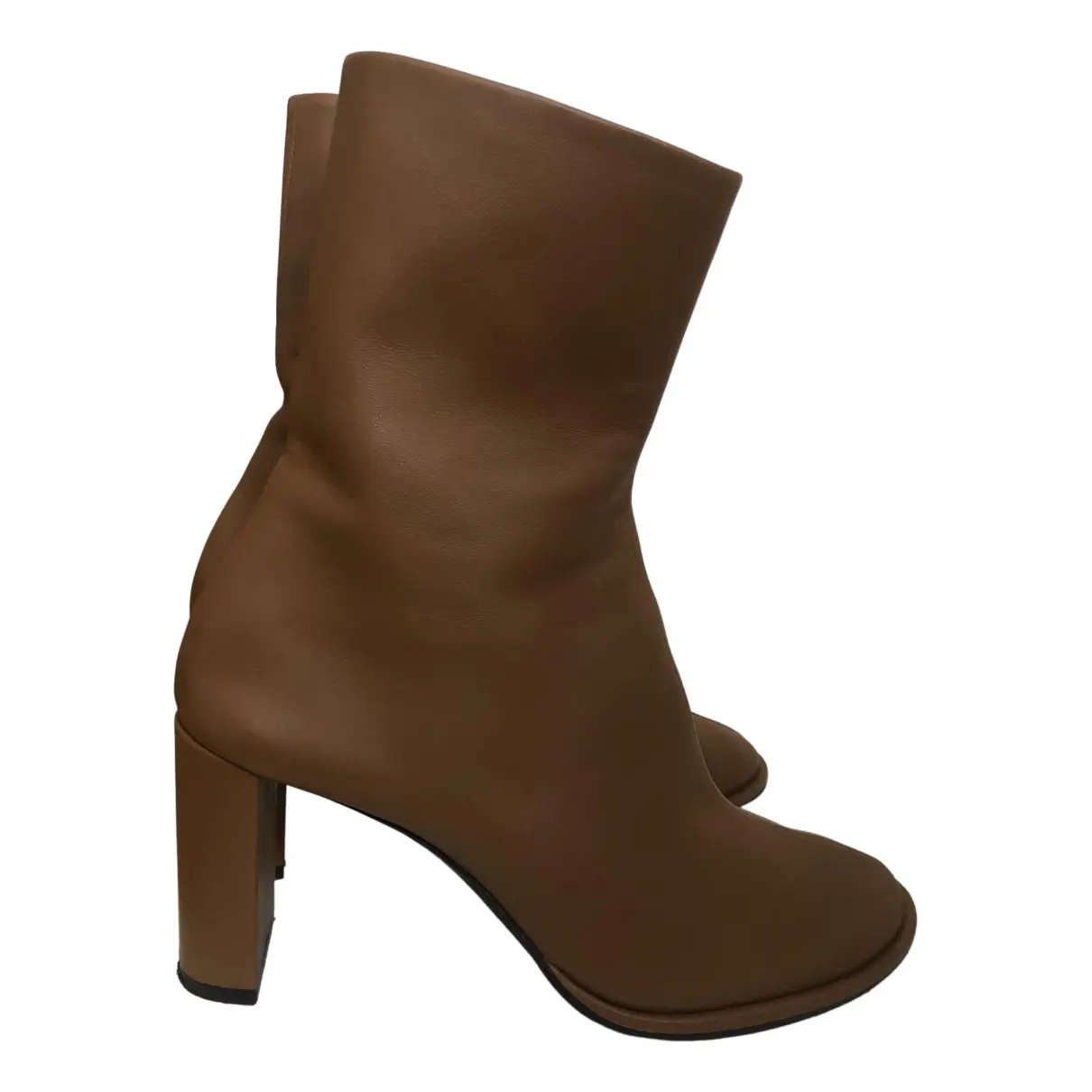 Leather ankle boots The Row