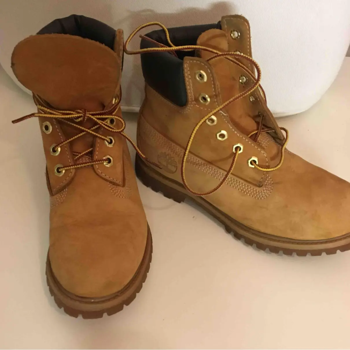Leather lace up boots Timberland