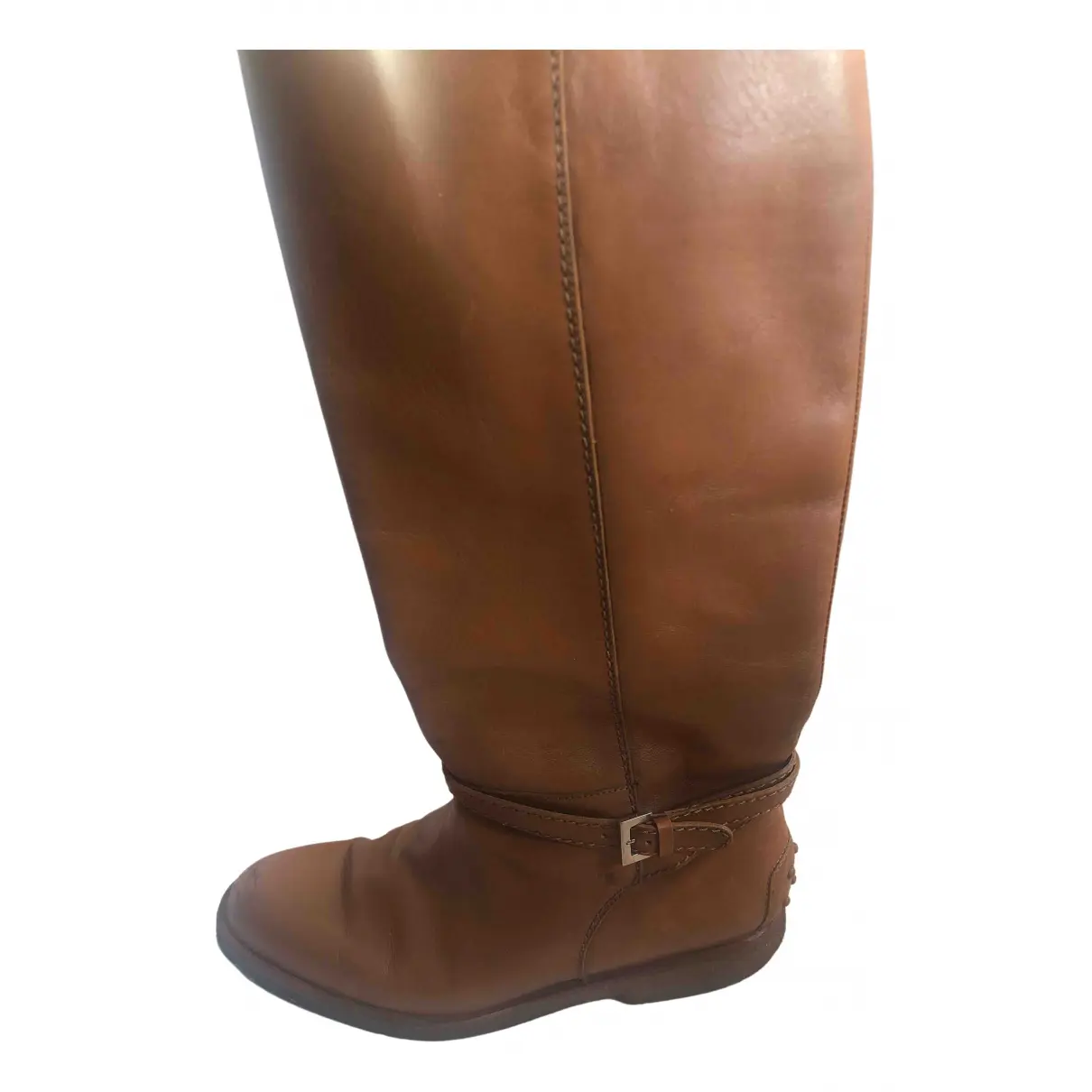 Leather riding boots Tod's