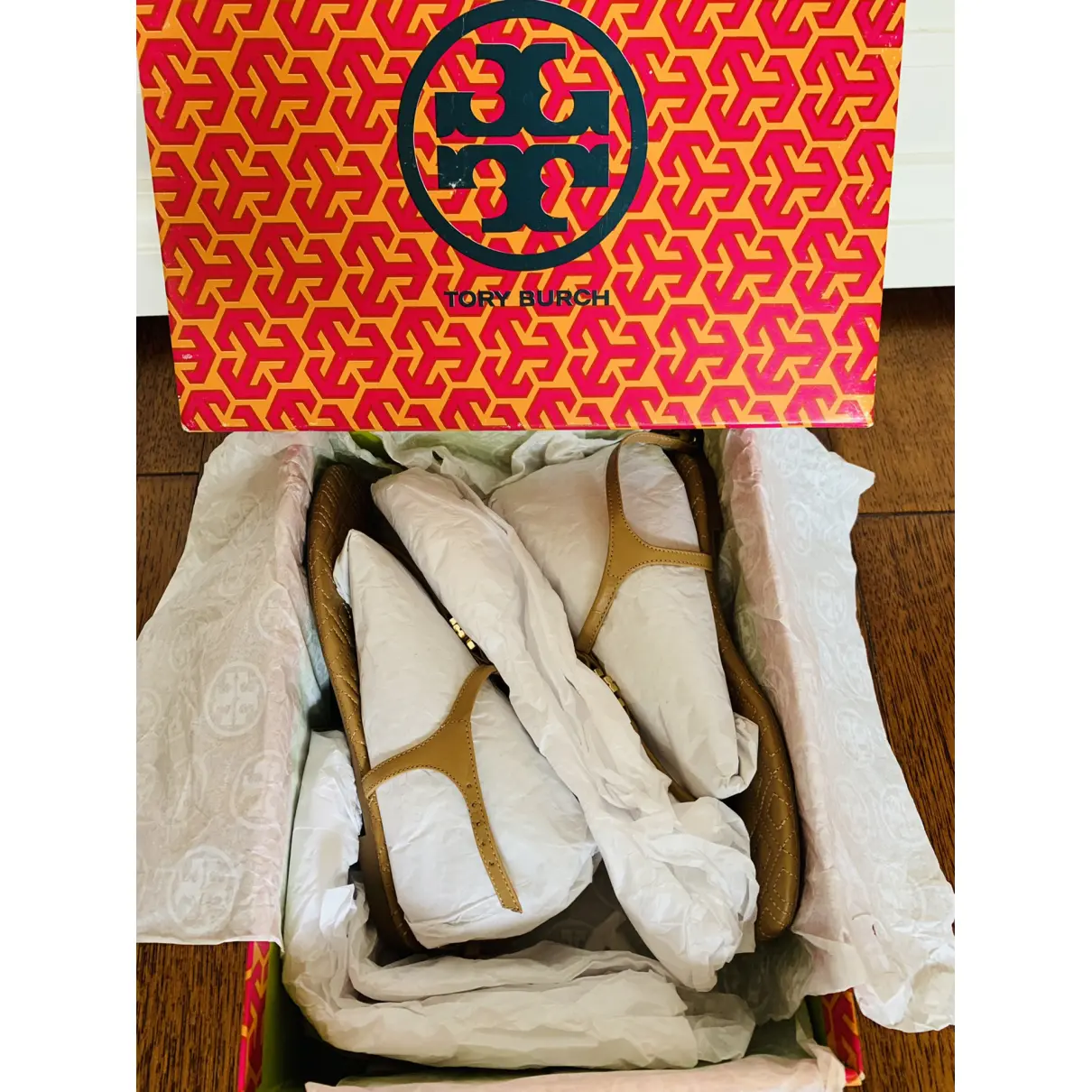 Buy Tory Burch Leather sandal online