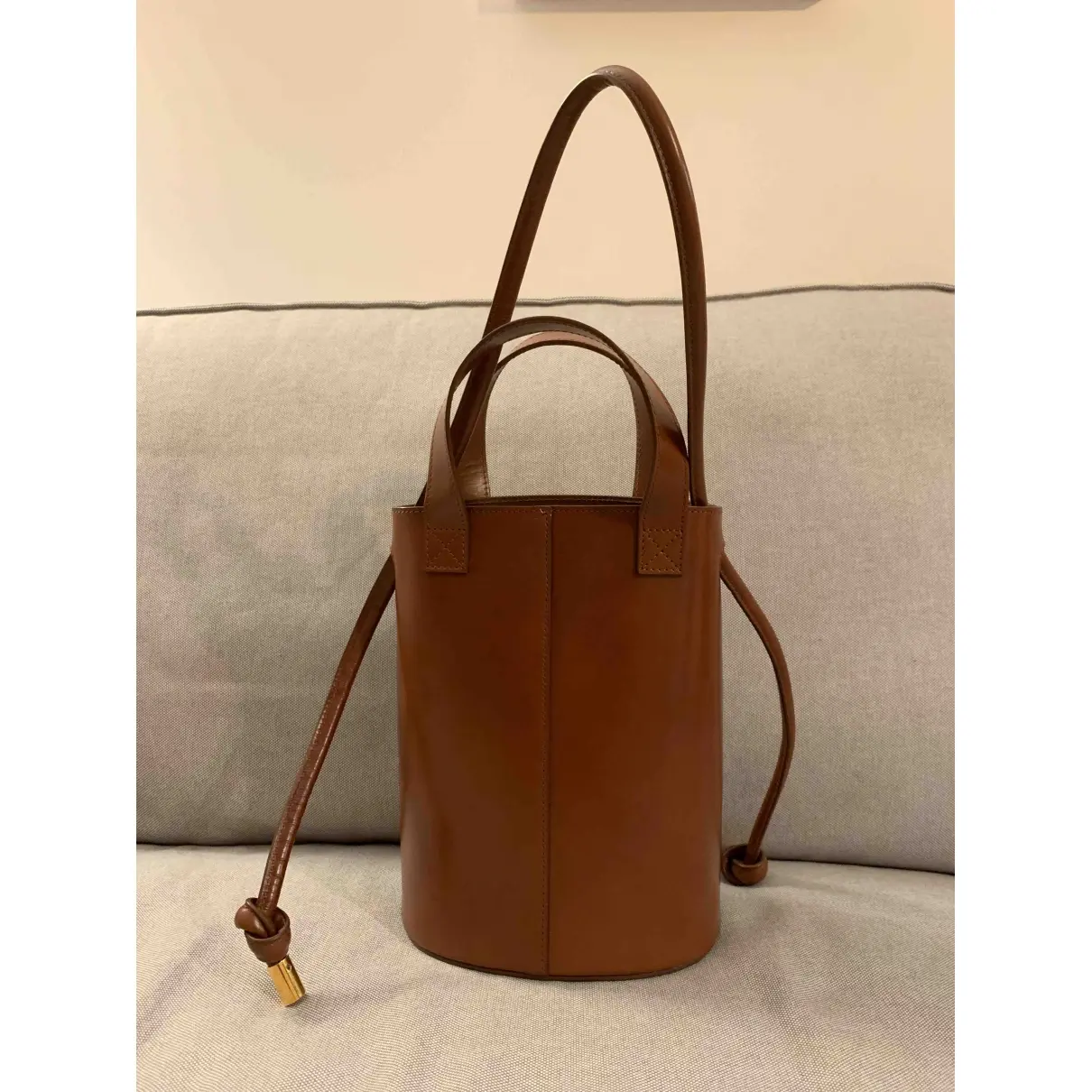 Trademark Leather handbag for sale