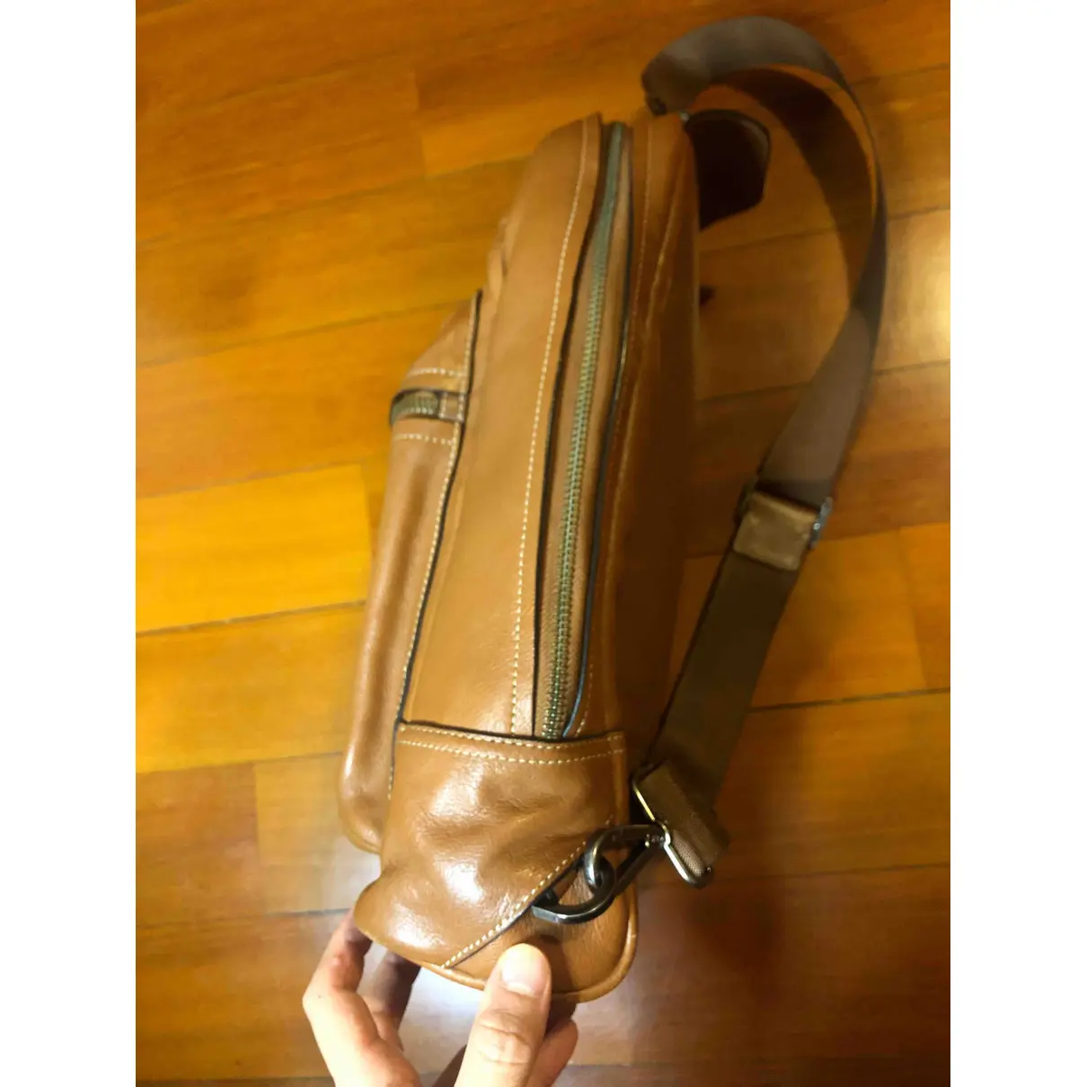 Buy Tumi Leather satchel online