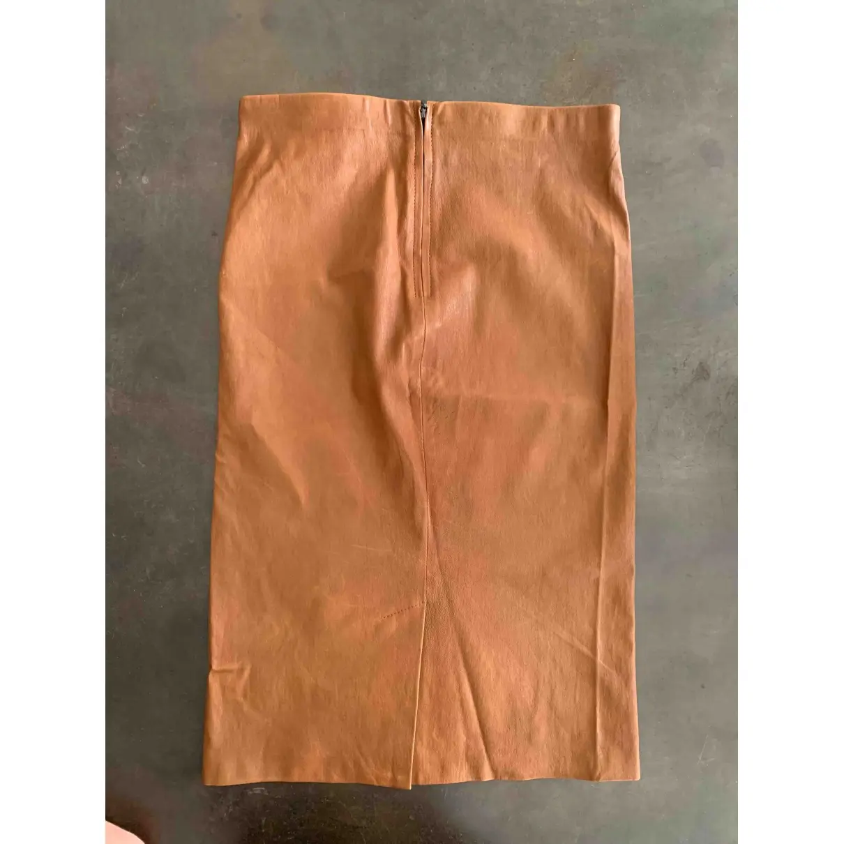 Ventcouvert Leather skirt for sale