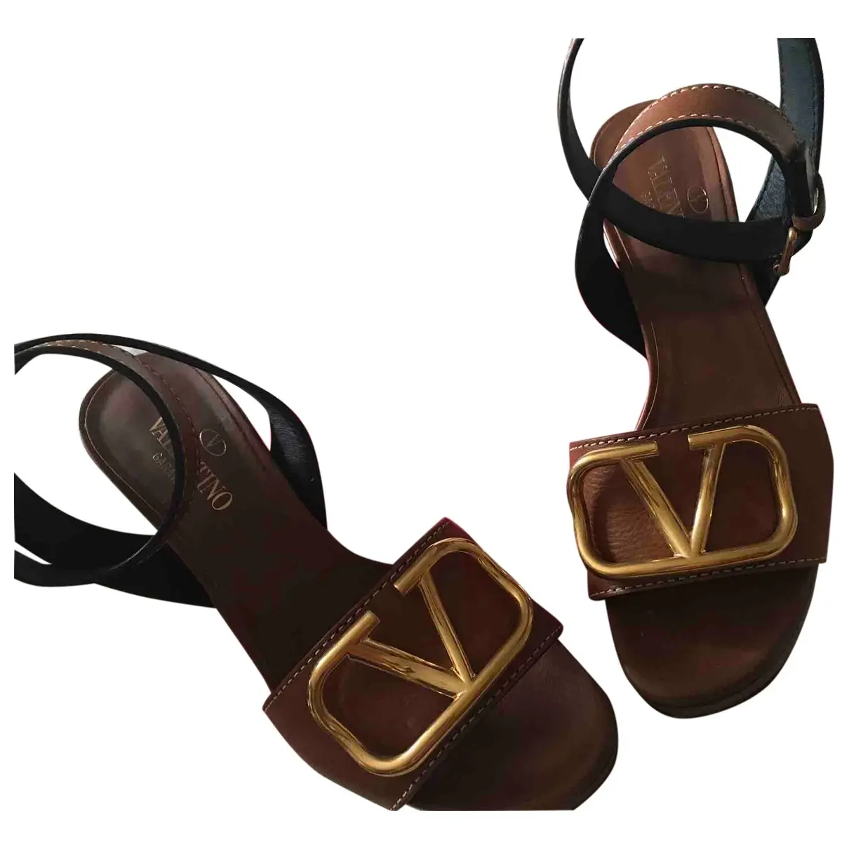 VLogo leather sandals Valentino Garavani