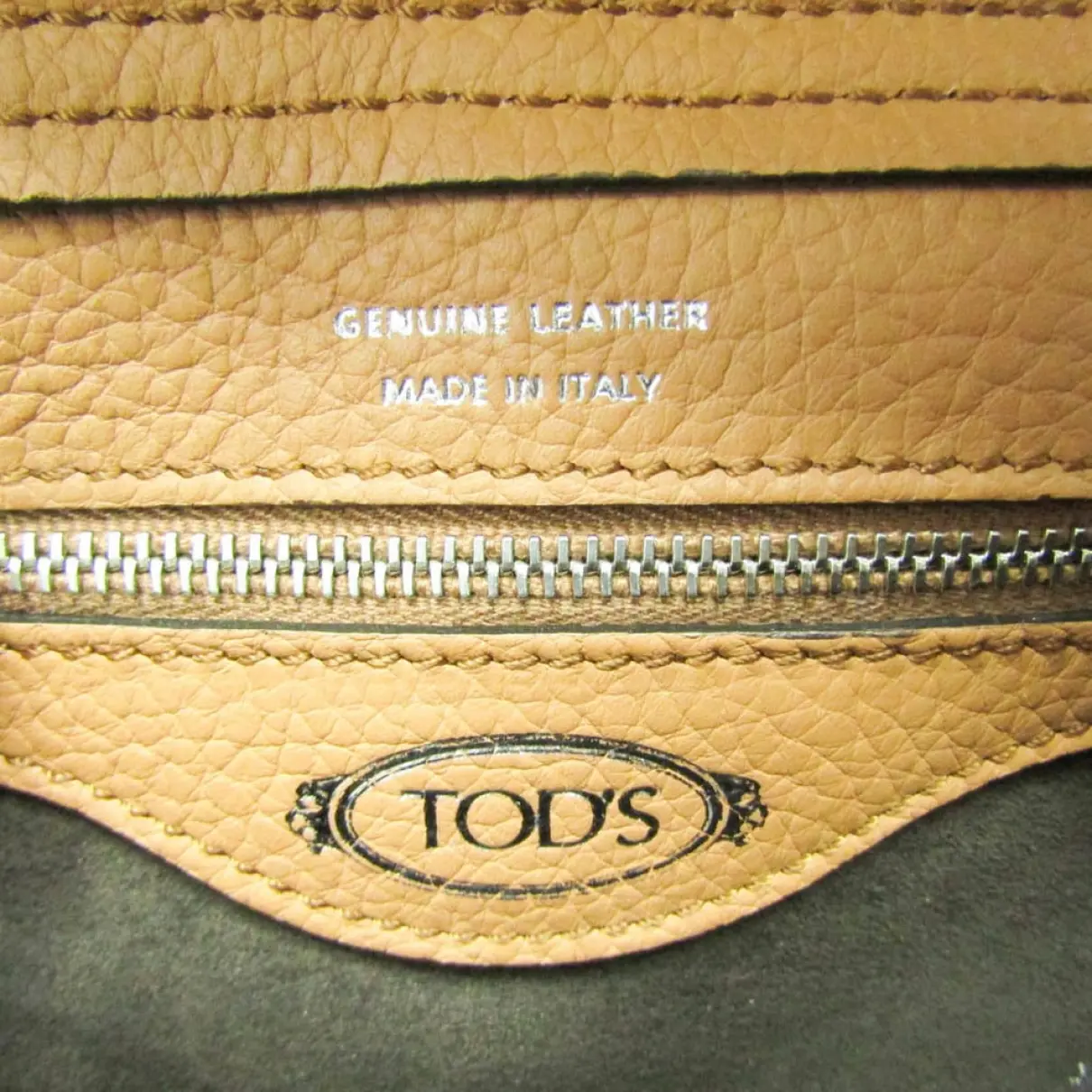 Wave leather bag Tod's