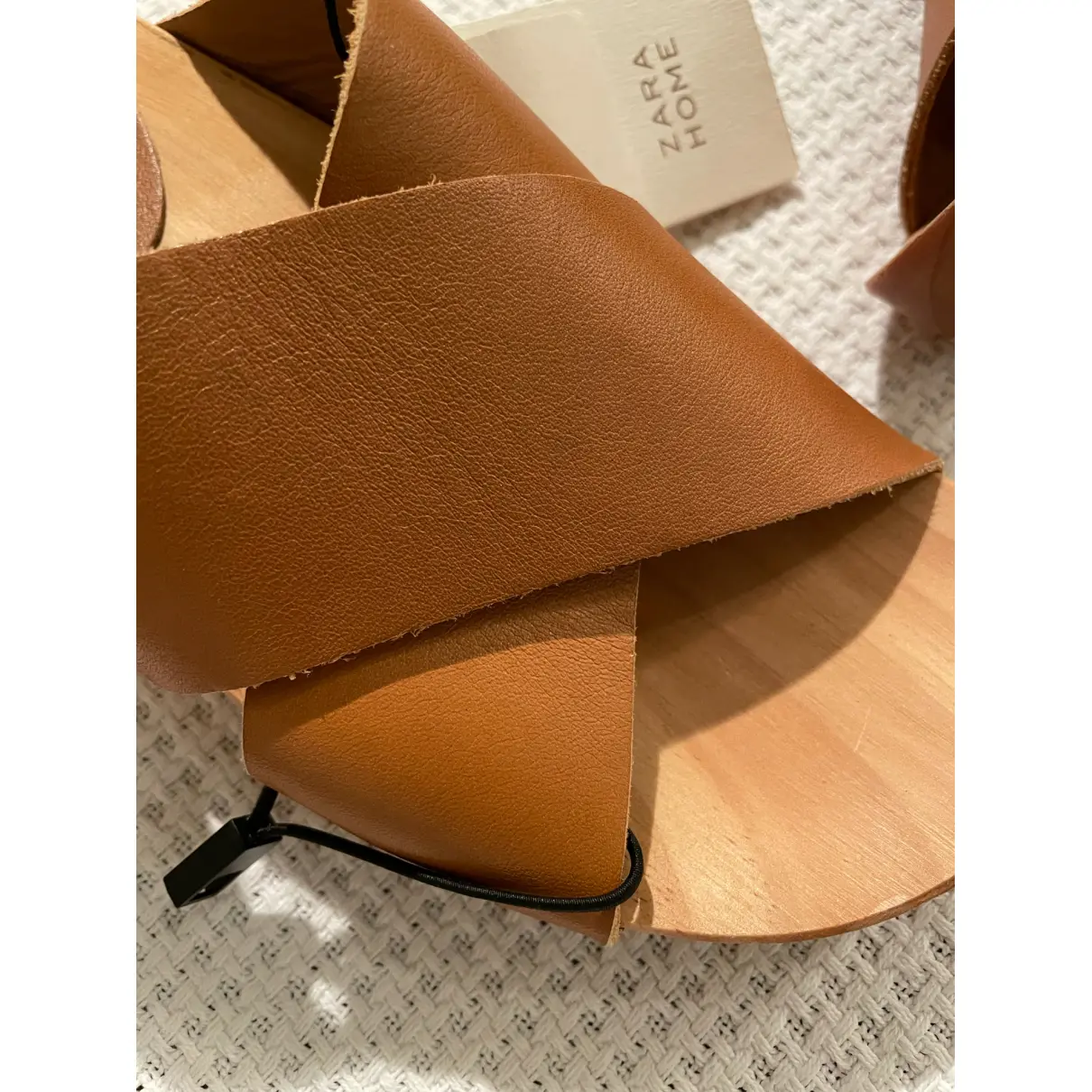 Buy Zara Leather mules & clogs online