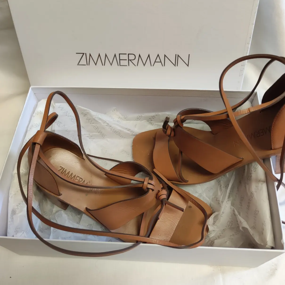 Leather sandals Zimmermann