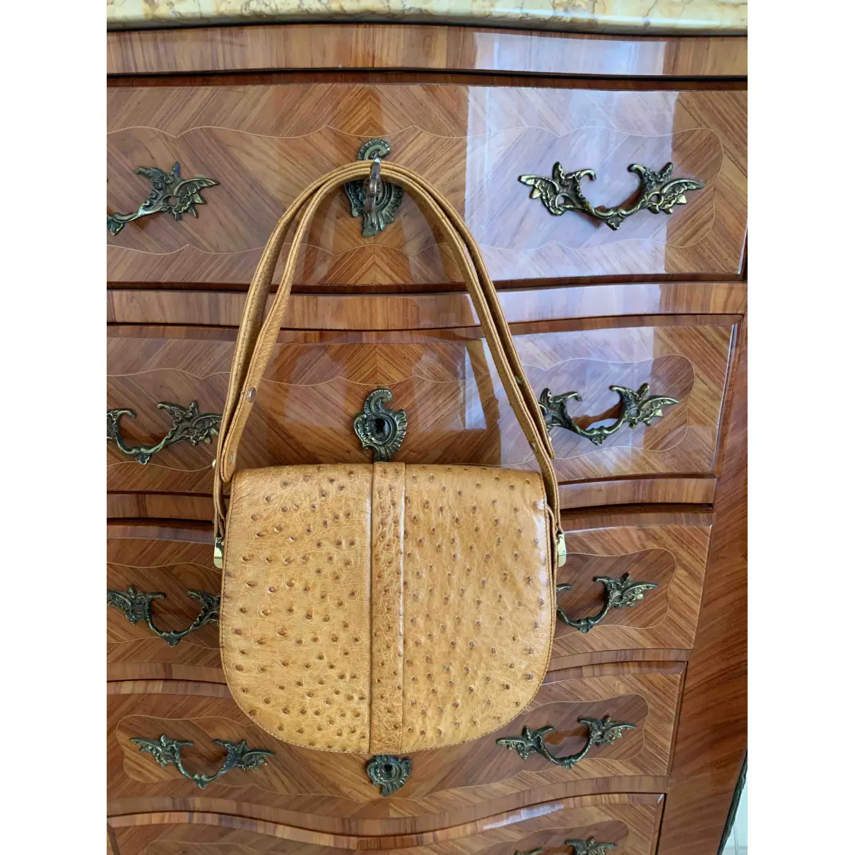Buy Fred Ostrich handbag online - Vintage