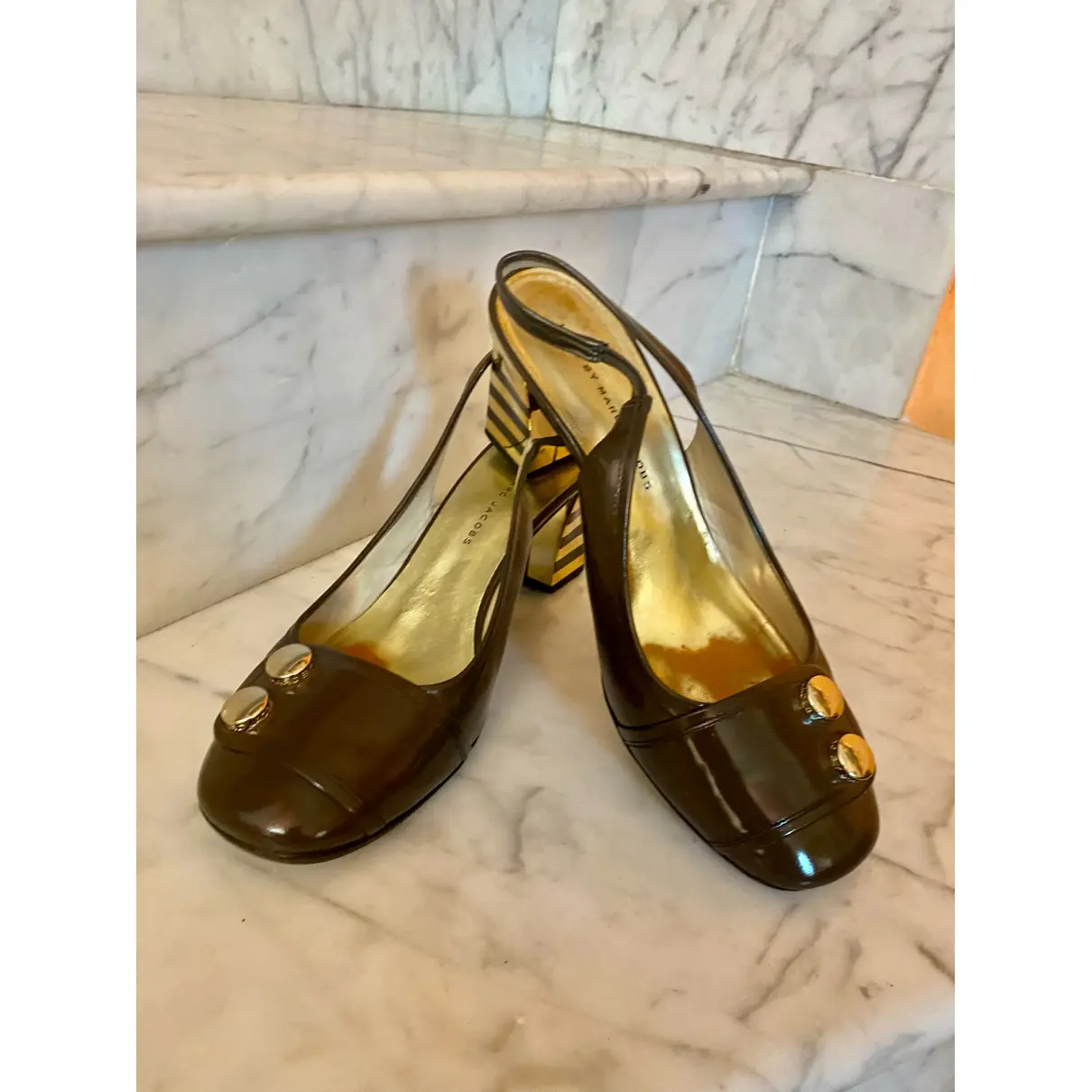 Buy Marc by Marc Jacobs Patent leather heels online