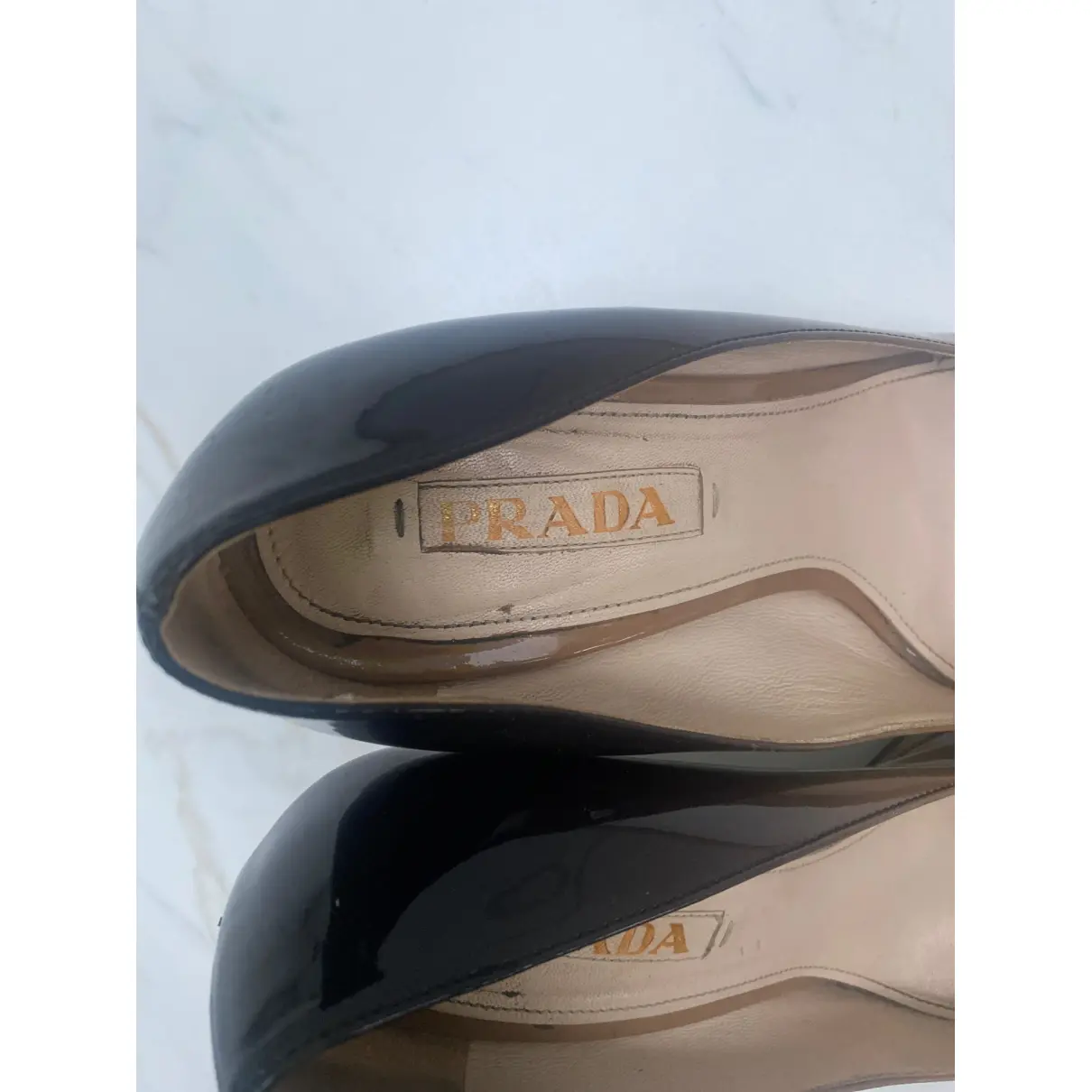 Patent leather heels Prada - Vintage