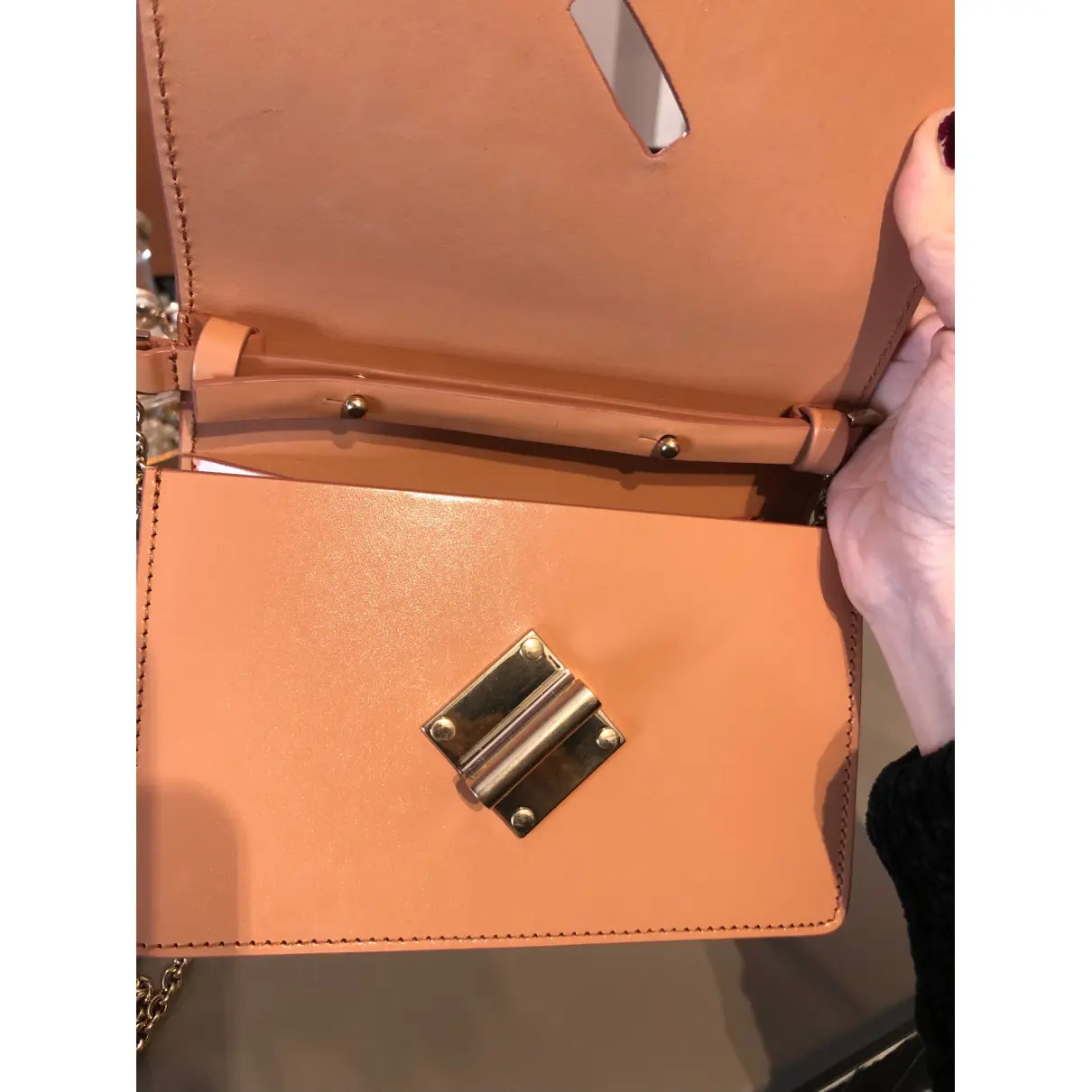 Patent leather crossbody bag Sophie Hulme