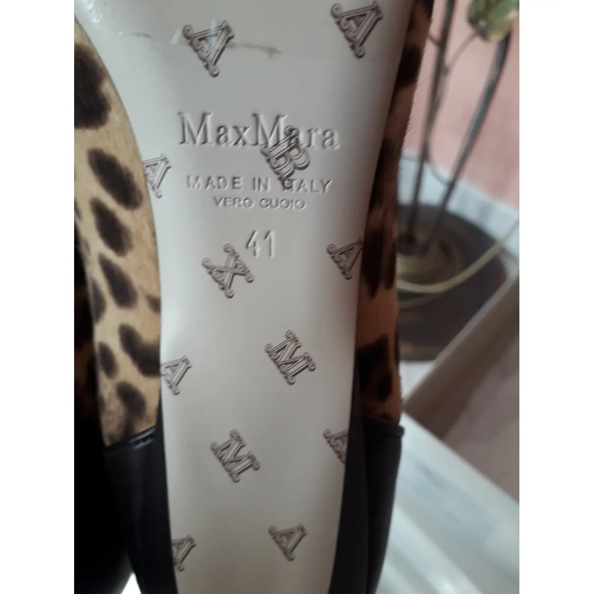 Pony-style calfskin heels Max Mara