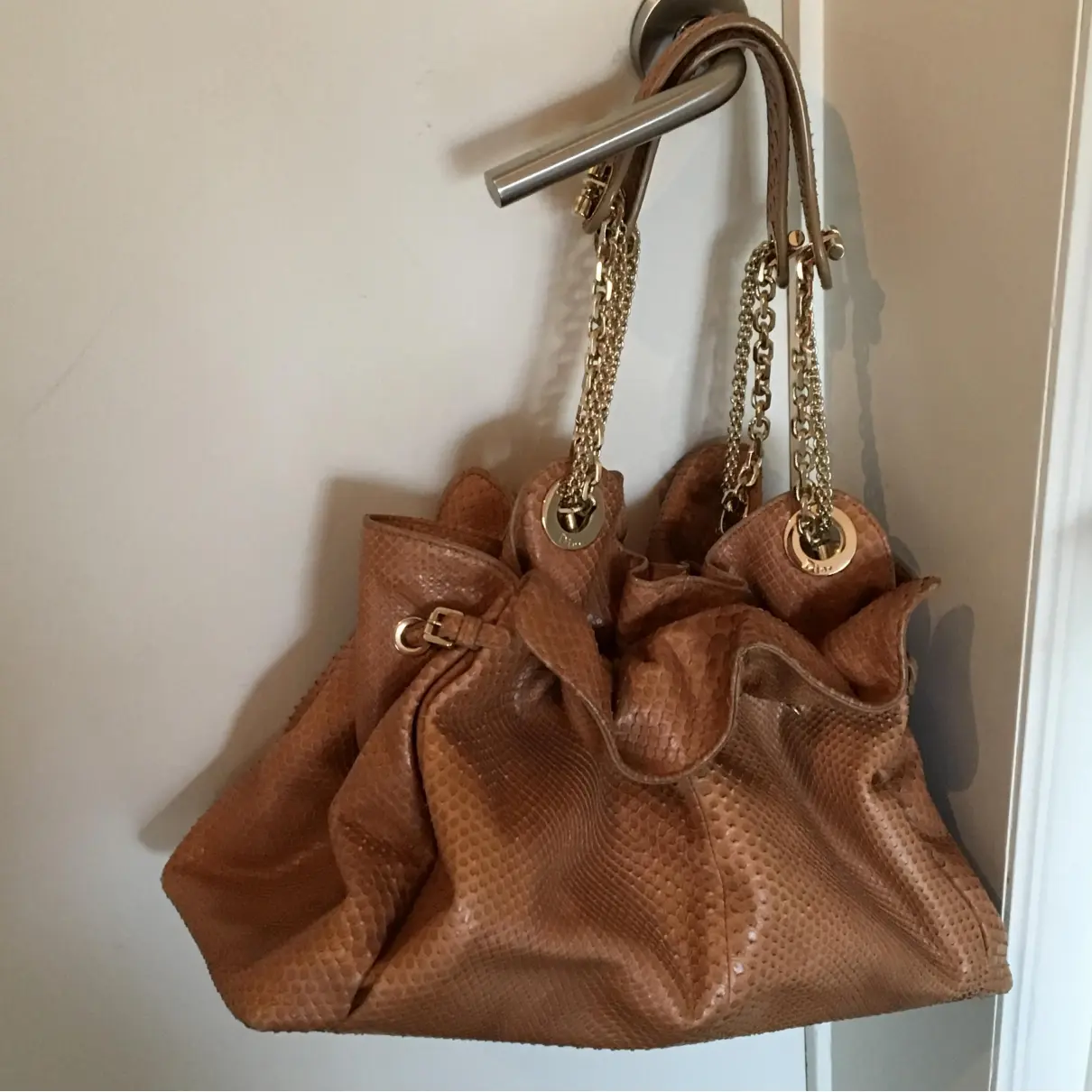 Dior Le Trente python handbag for sale